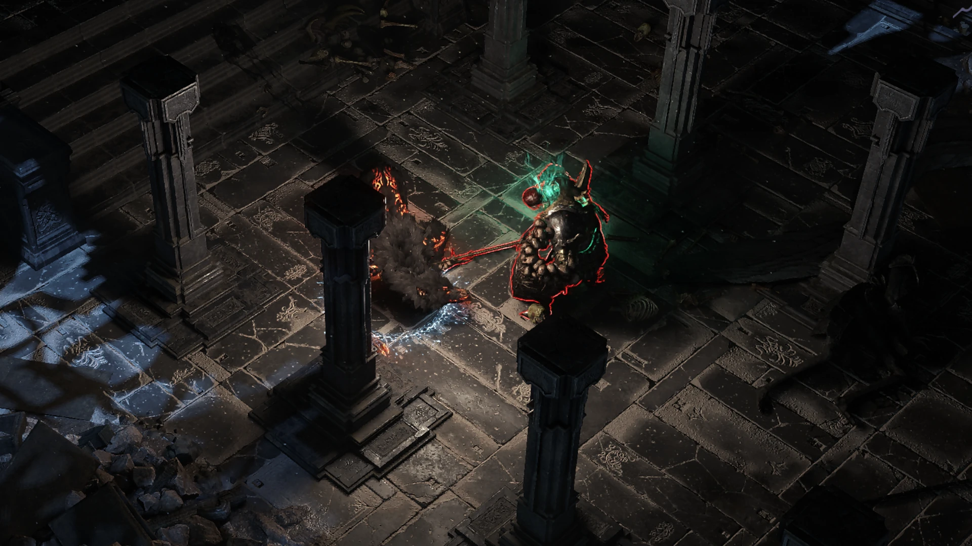 Eternal Knight enemy encountered in Tomb of the Consort in Path of Exile 2