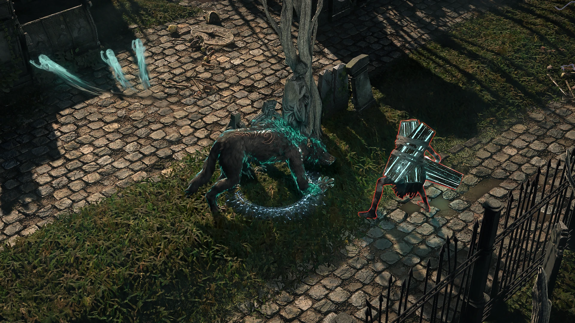 Undertaker enemy encountered in Cemetery of the Forsaken in Path of Exile 2