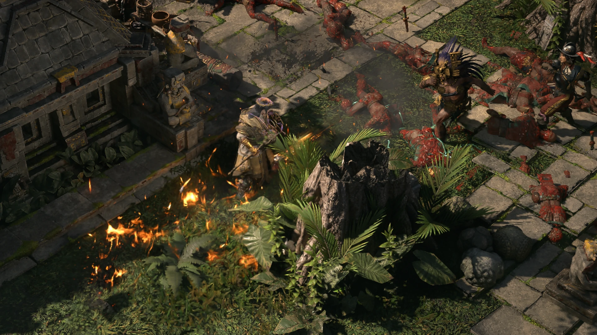 Vaal Guard Grenade enemy encountered in Utzaal in Path of Exile 2