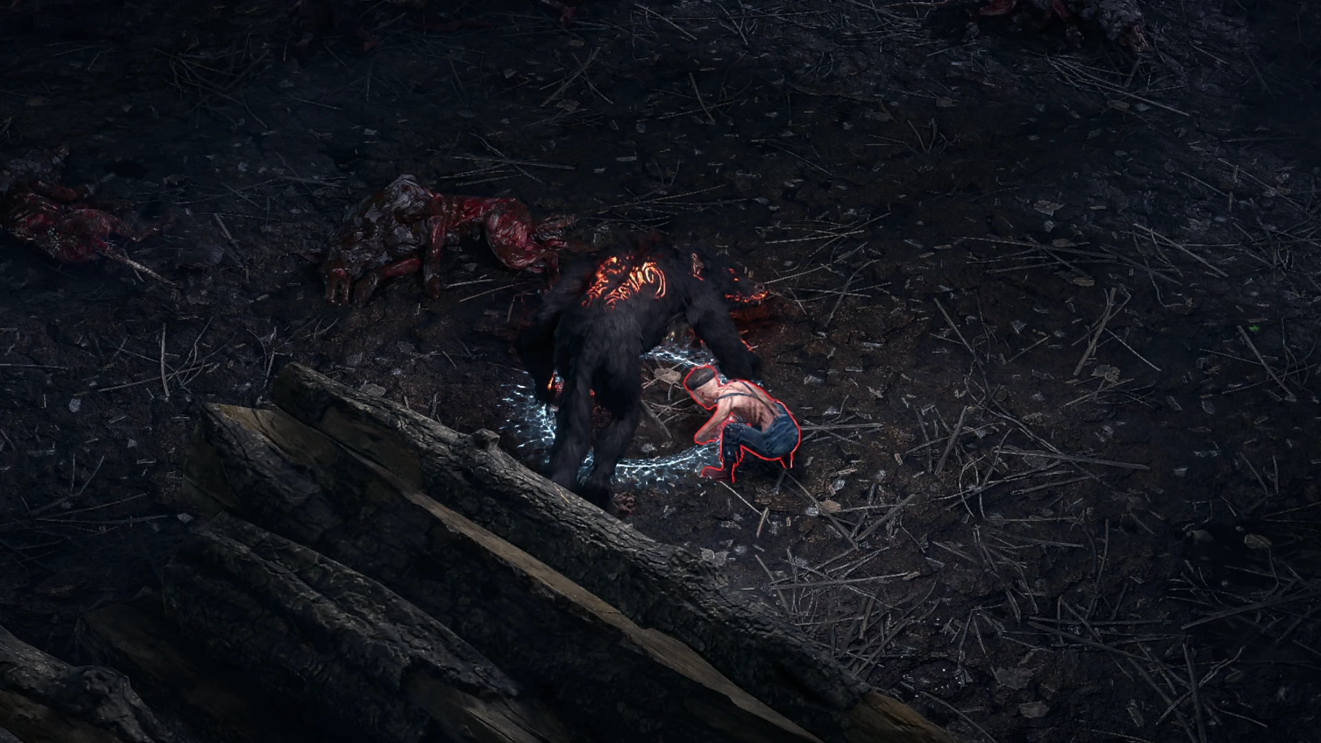 Vile Imp enemy encountered in Clearfell in Path of Exile 2