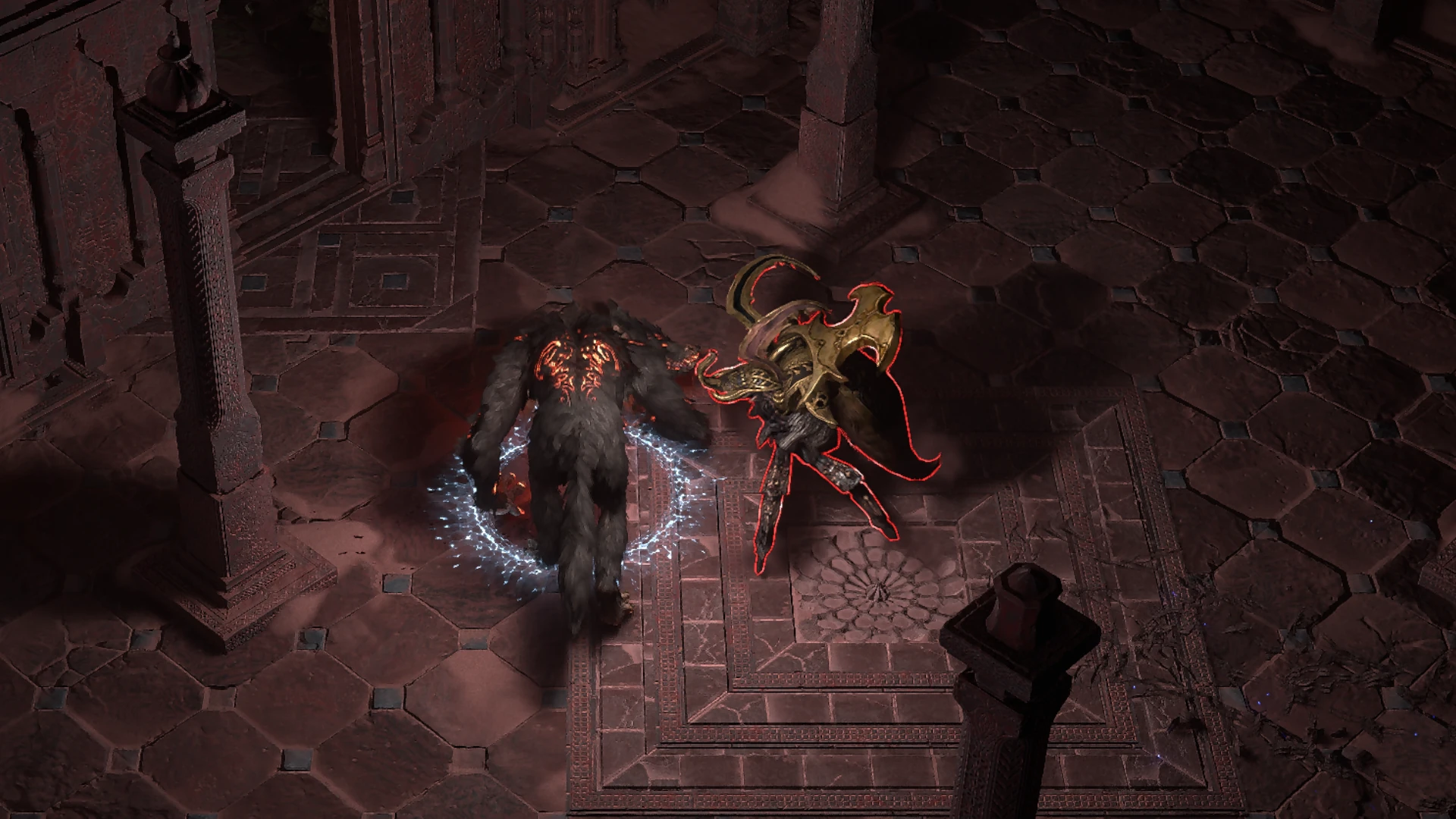 Adorned Scarab enemy encountered in Lost City in Path of Exile 2