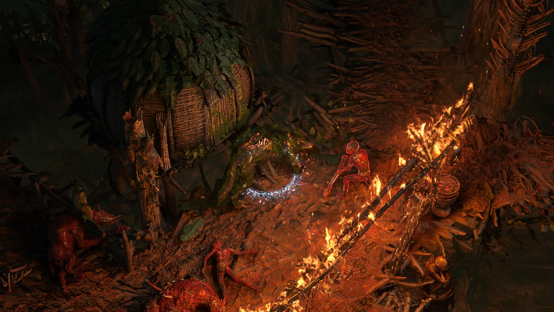 Azak Fledgling enemy encountered in Azak Bog in Path of Exile 2