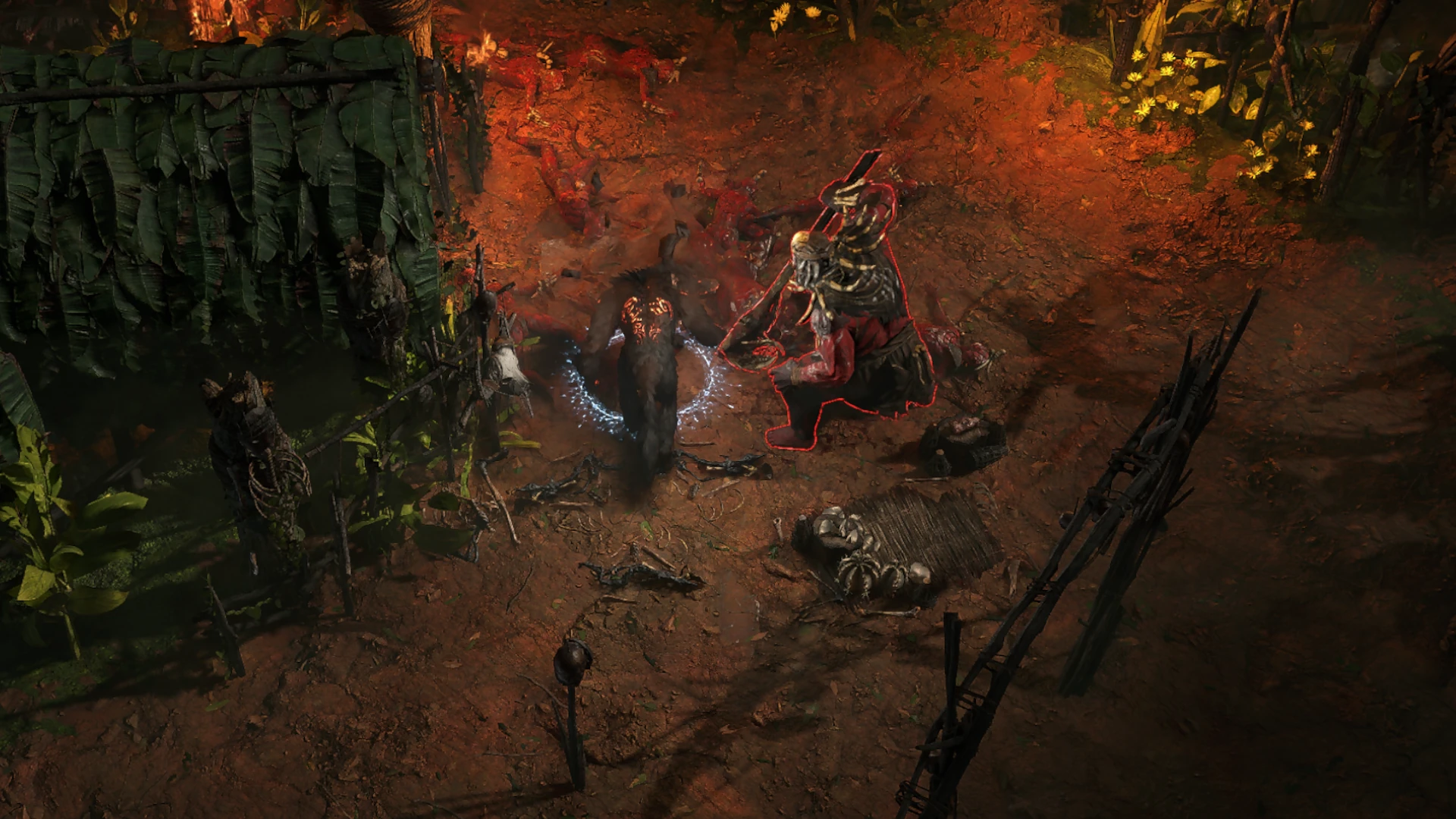 Azak Mauler enemy encountered in Azak Bog in Path of Exile 2