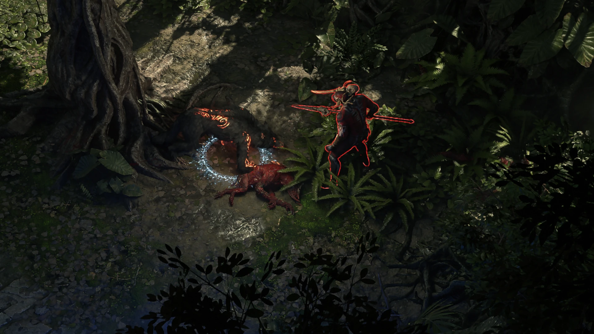 Azak Mongrelmaster enemy encountered in Matlan Waterways in Path of Exile 2
