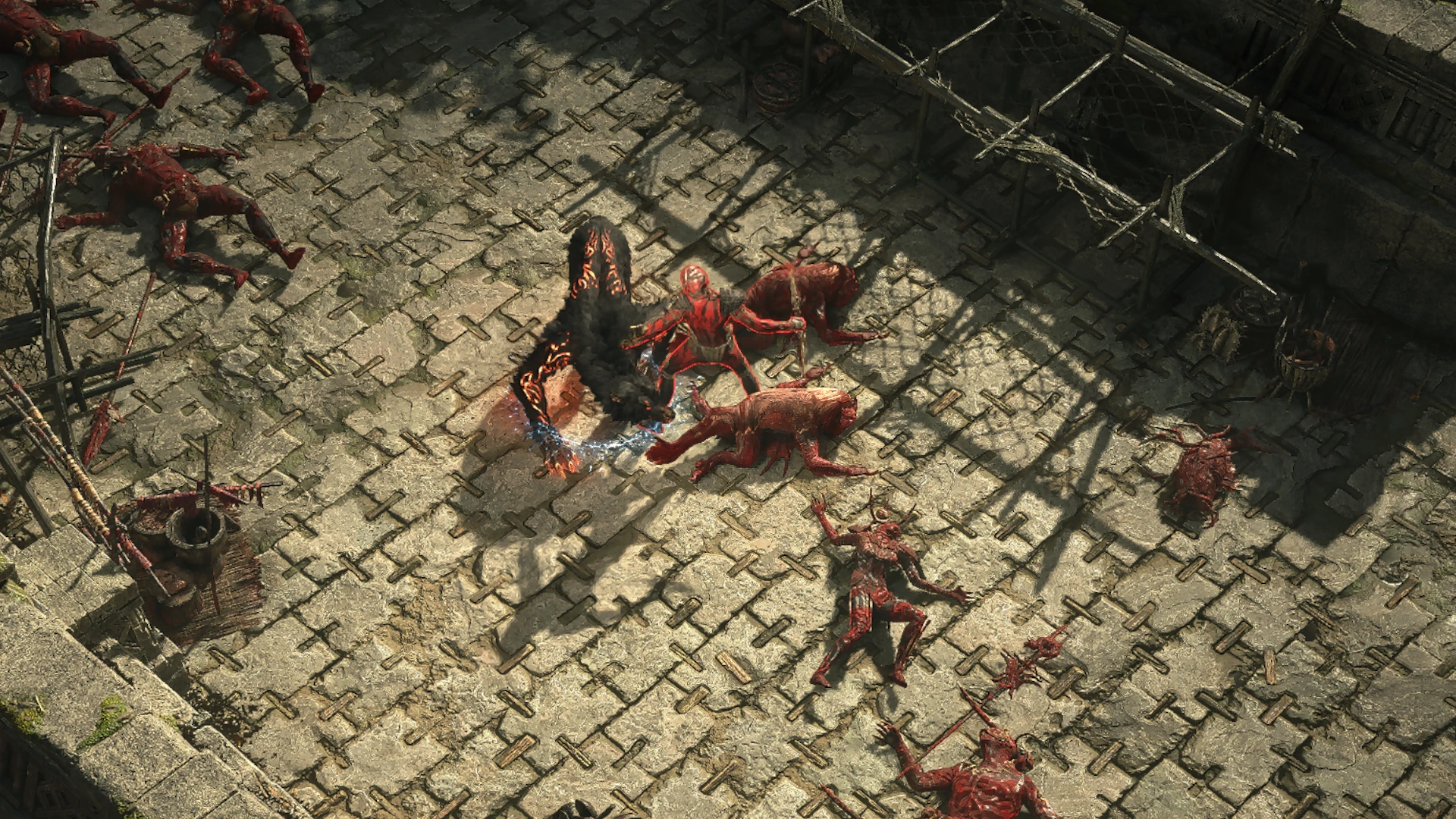 Azak Spearthrower enemy encountered in Matlan Waterways in Path of Exile 2