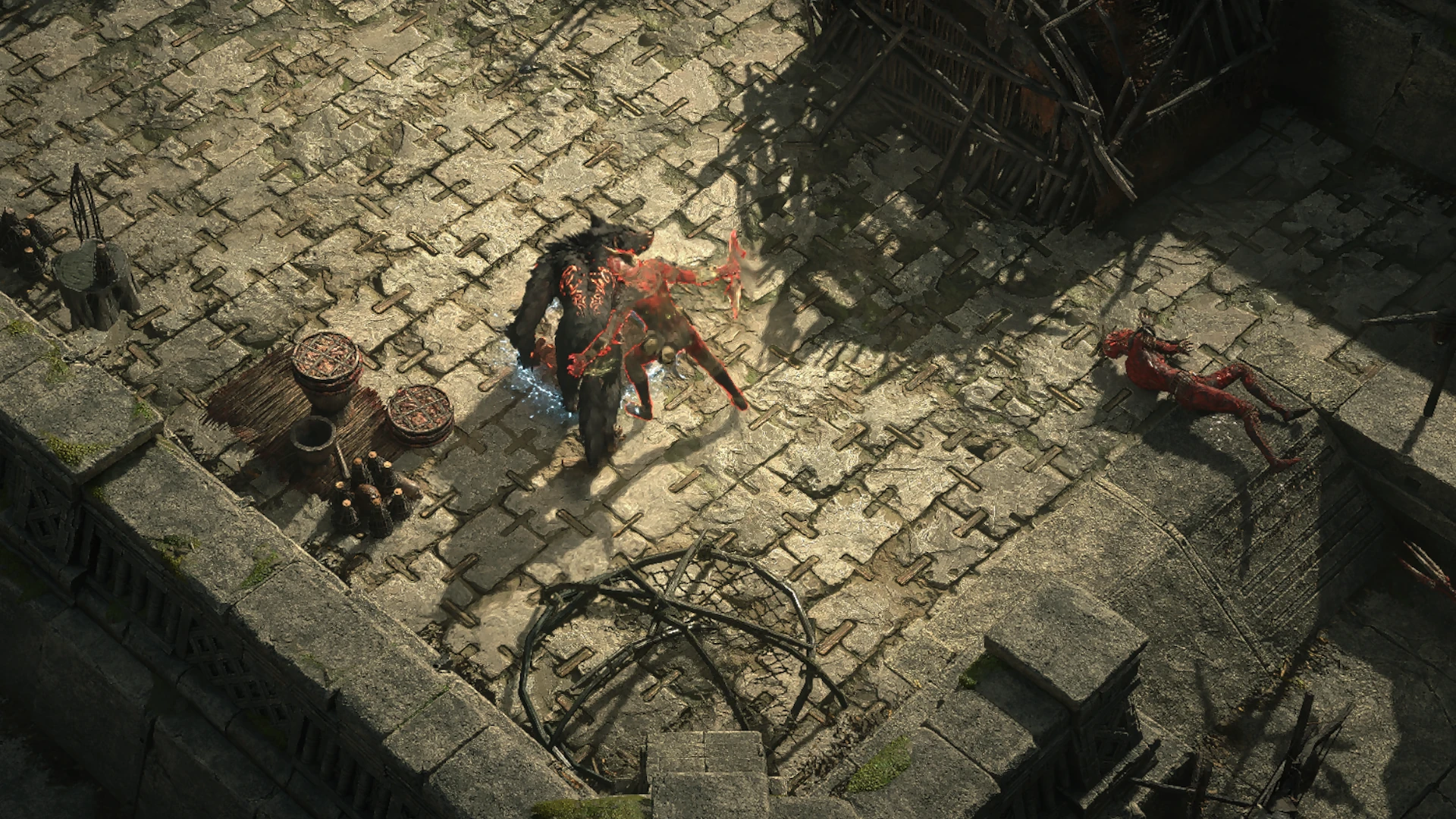 Azak Throatcutter enemy encountered in Matlan Waterways in Path of Exile 2