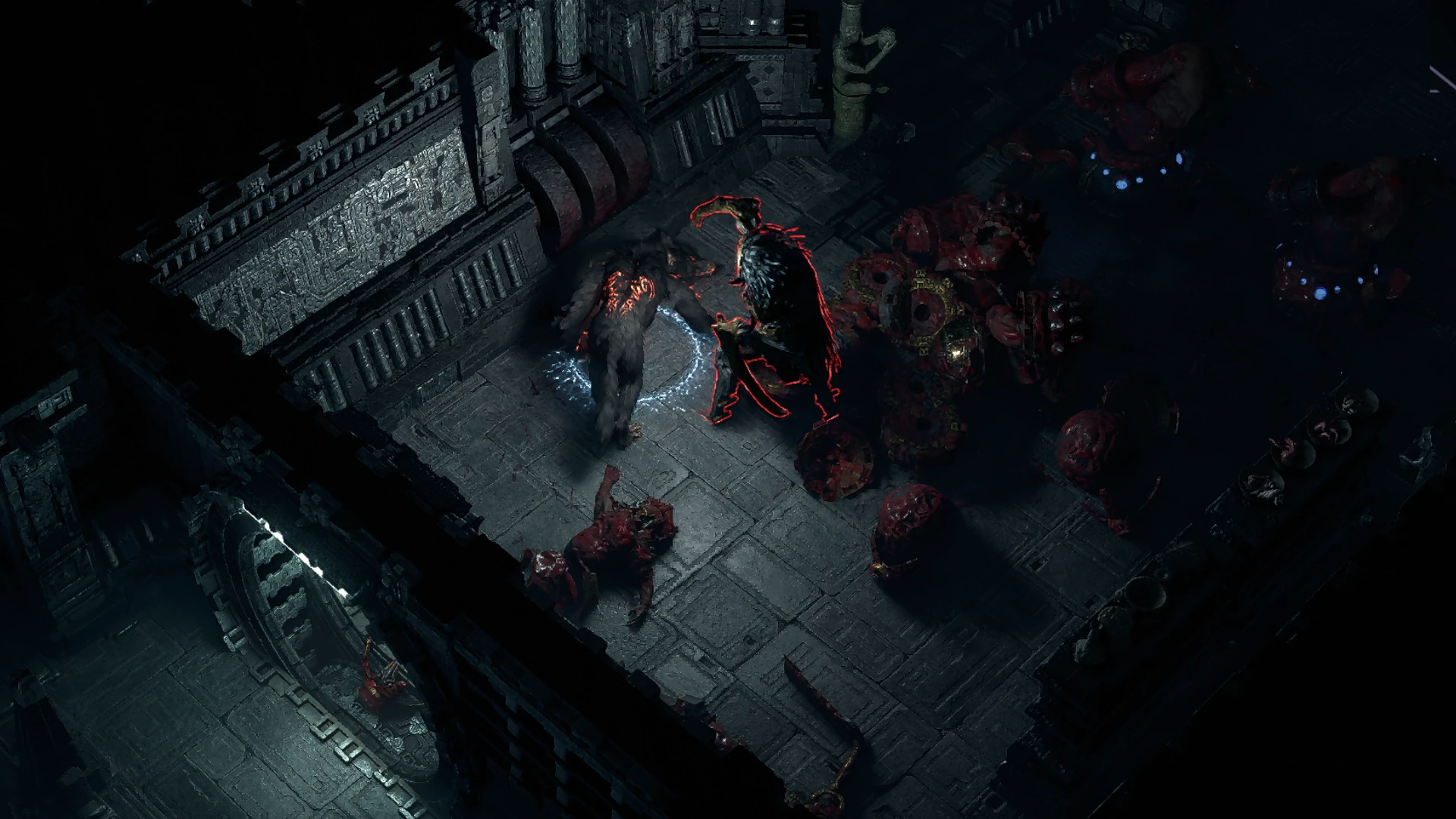 Bladelash Transcendent encountered in The Black Chambers in Path of Exile 2