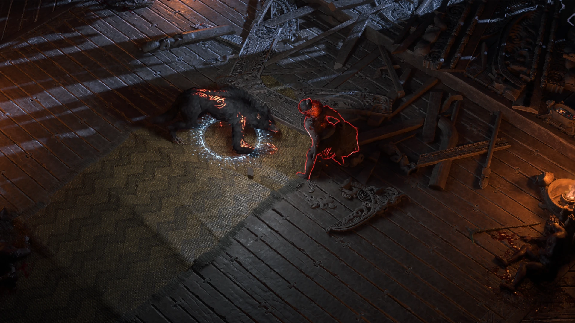 Blood-fevered Brew-breather encountered in Ngakanu in Path of Exile 2
