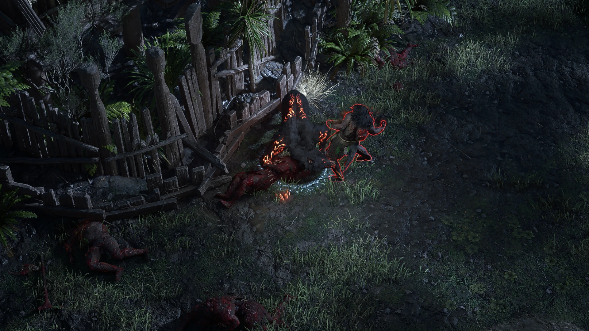 Blood-fevered Wisewoman encountered in Ngakanu in Path of Exile 2