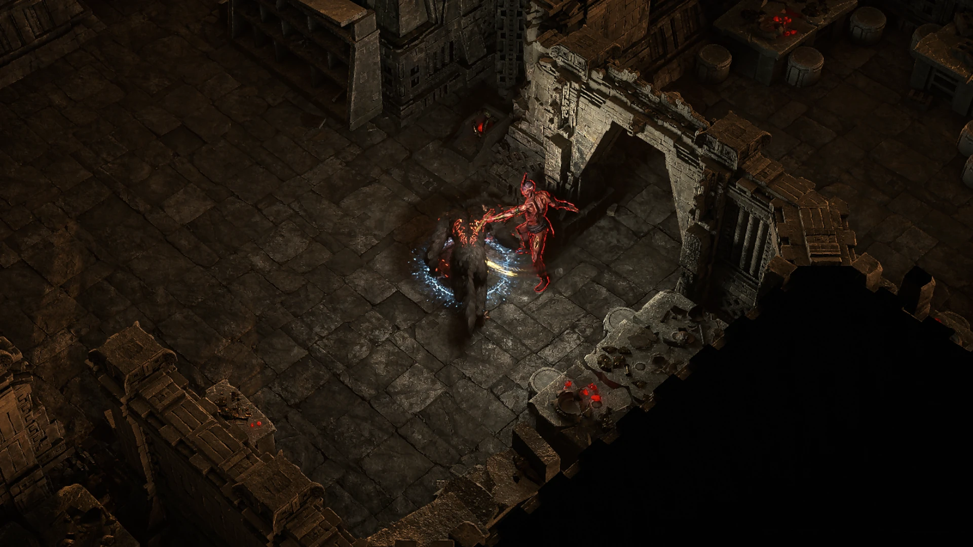 Bloodrite Guard DualWield enemy encountered in Temple of Kopec in Path of Exile 2