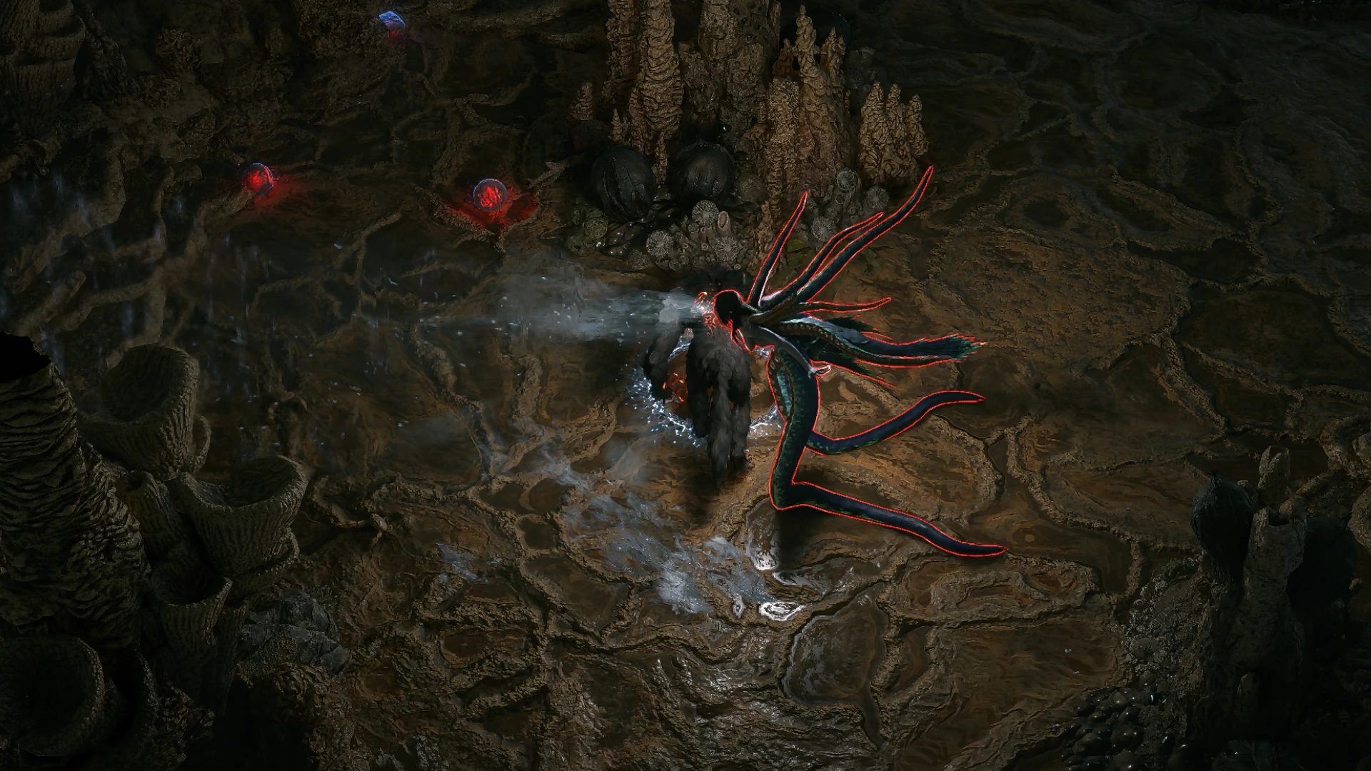 Brine Maiden encountered in Singing Caverns in Path of Exile 2