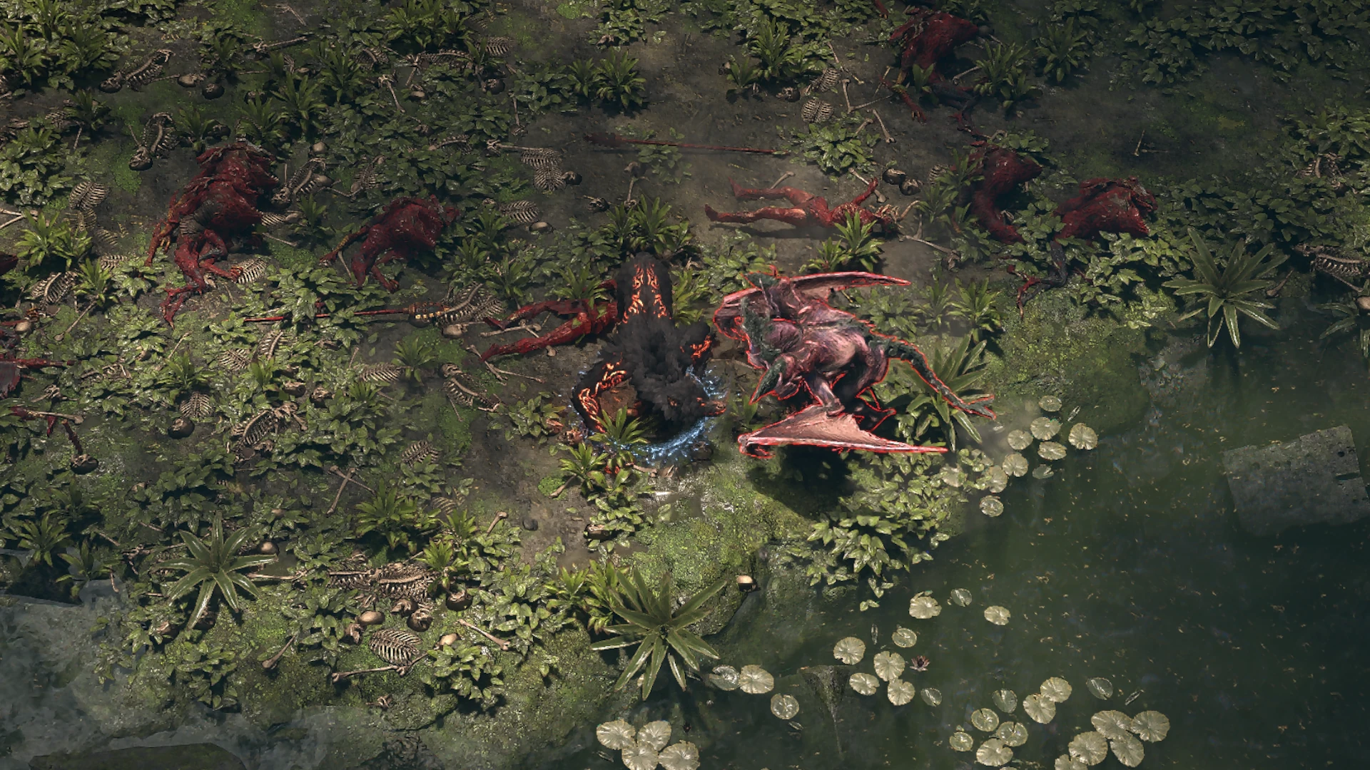 Cerberic Bat enemy encountered in Trial of Chaos in Path of Exile 2