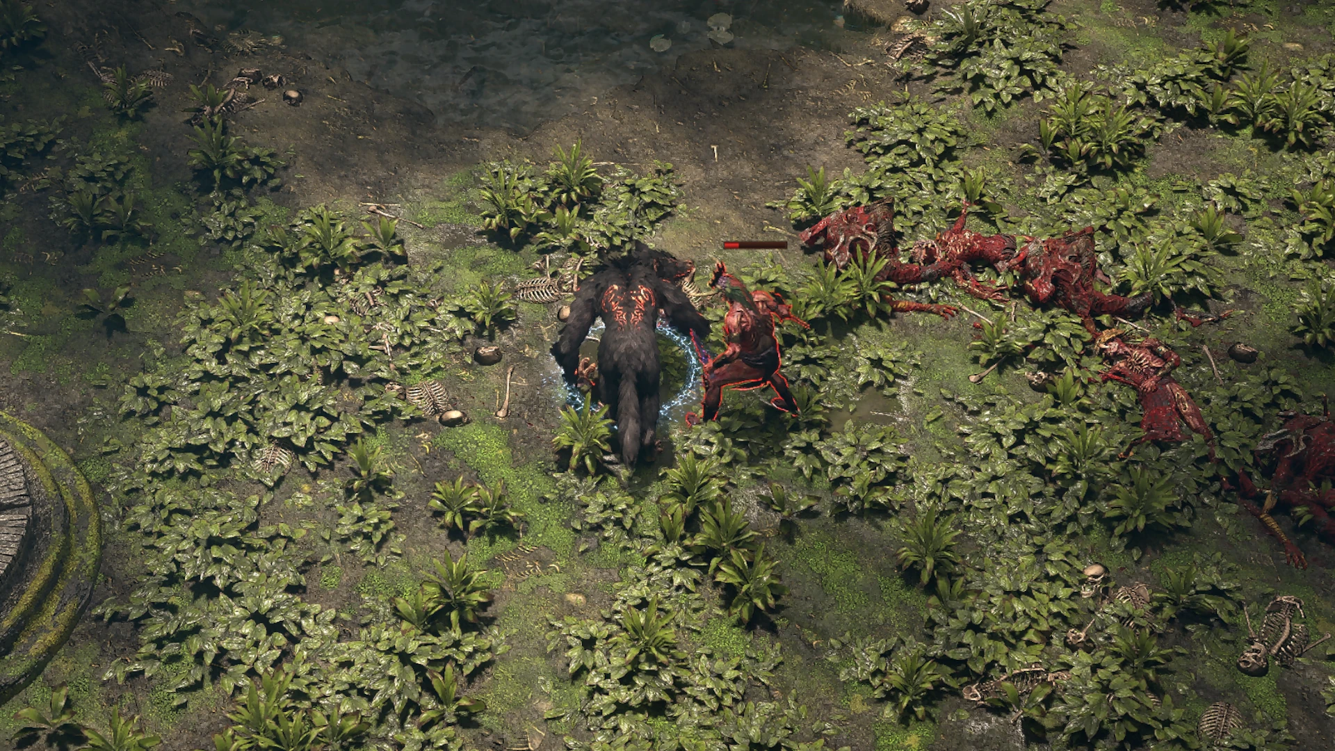 Chaos Zealot Daggers enemy encountered in Trial of Chaos in Path of Exile 2