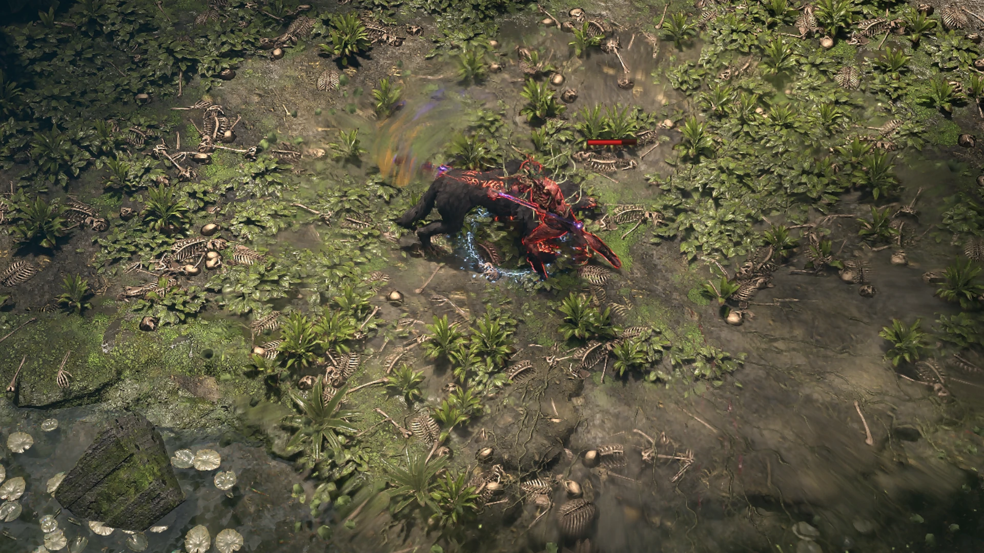 Chaos Zealot Quarterstaff enemy encountered in Trial of Chaos in Path of Exile 2