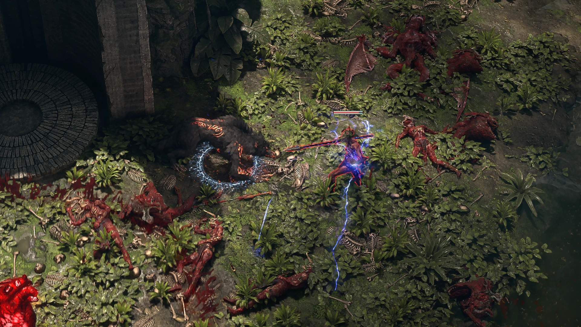 Chaos Zealot Spark enemy encountered in Trial of Chaos in Path of Exile 2