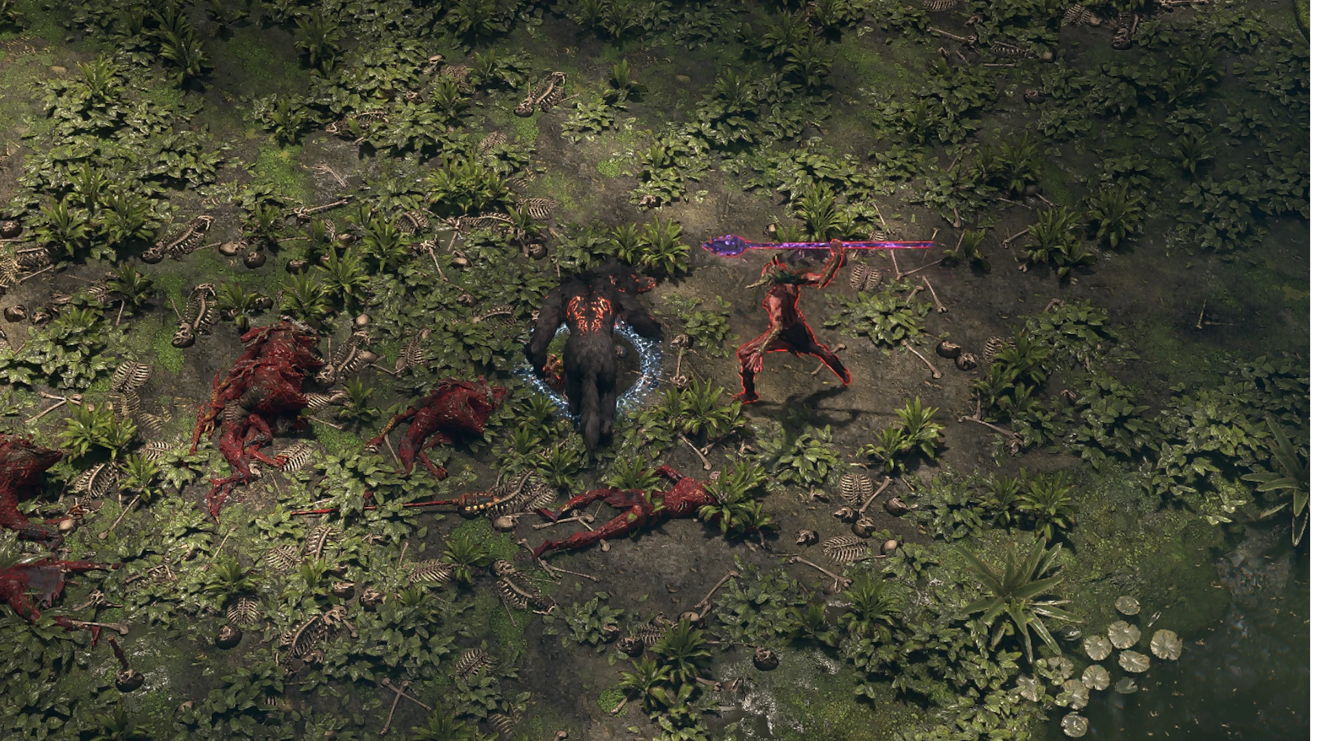 Chaos Zealot Spear enemy encountered in Trial of Chaos in Path of Exile 2