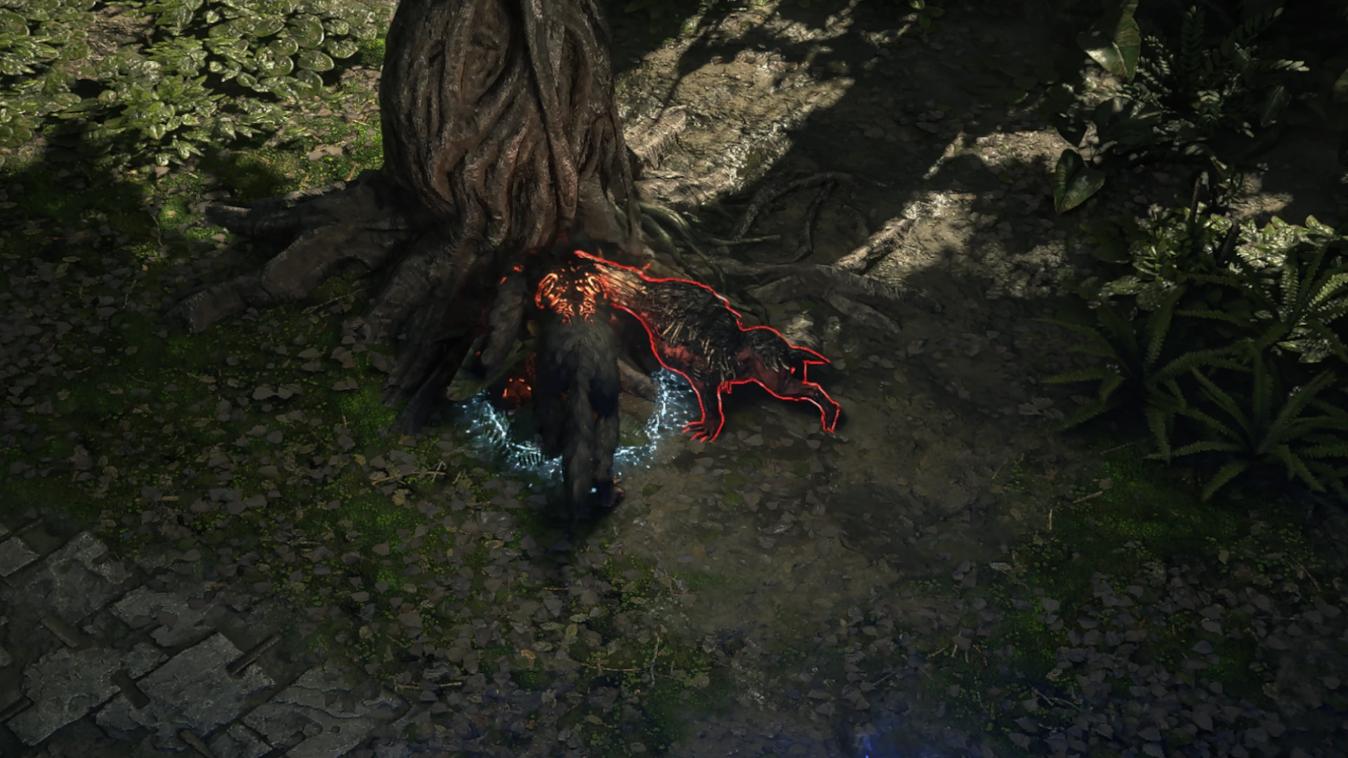 Chaw Mongrel enemy encountered in Matlan Waterways in Path of Exile 2