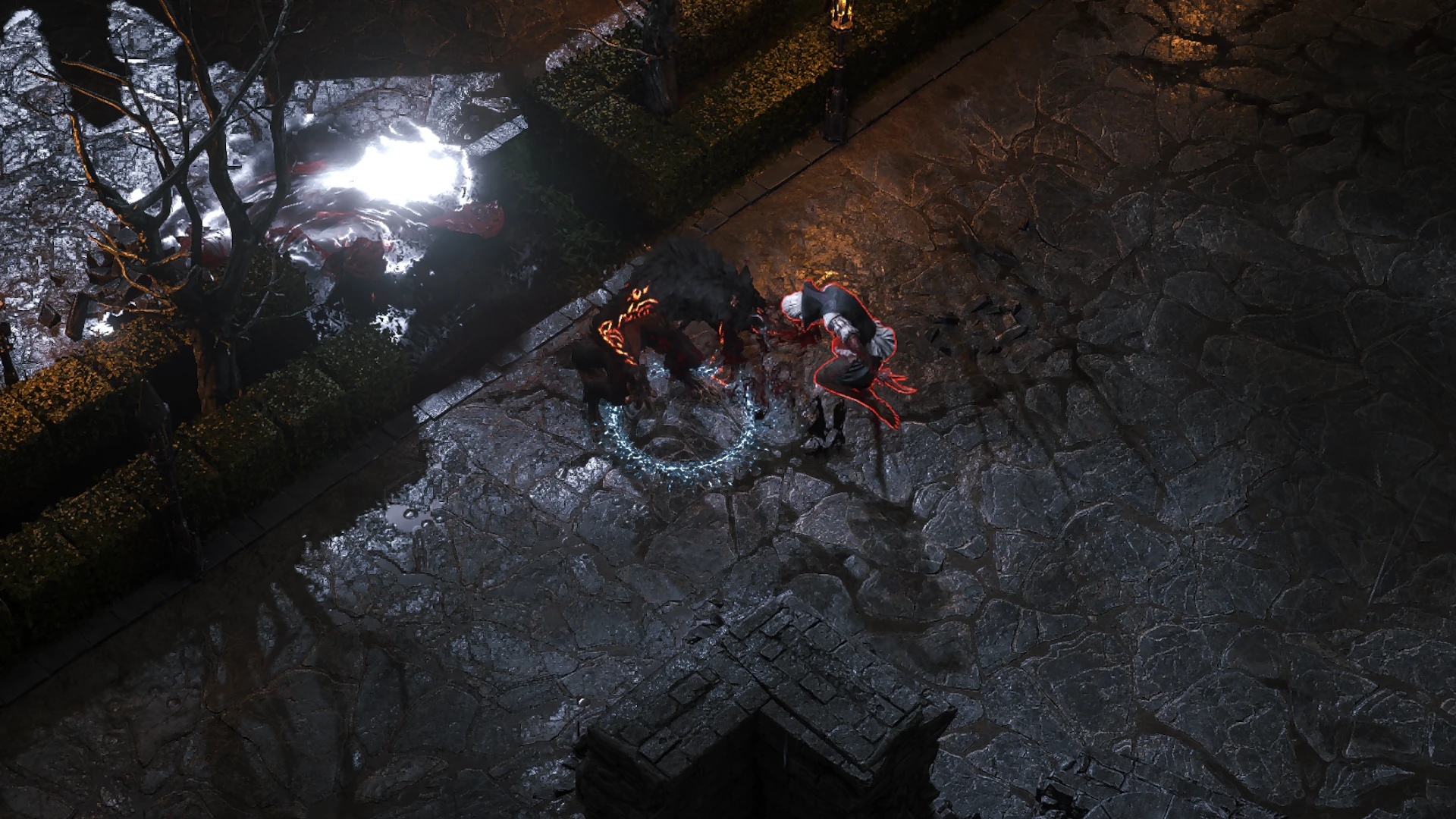 Courtesan enemy encountered in Manor Ramparts in Path of Exile 2