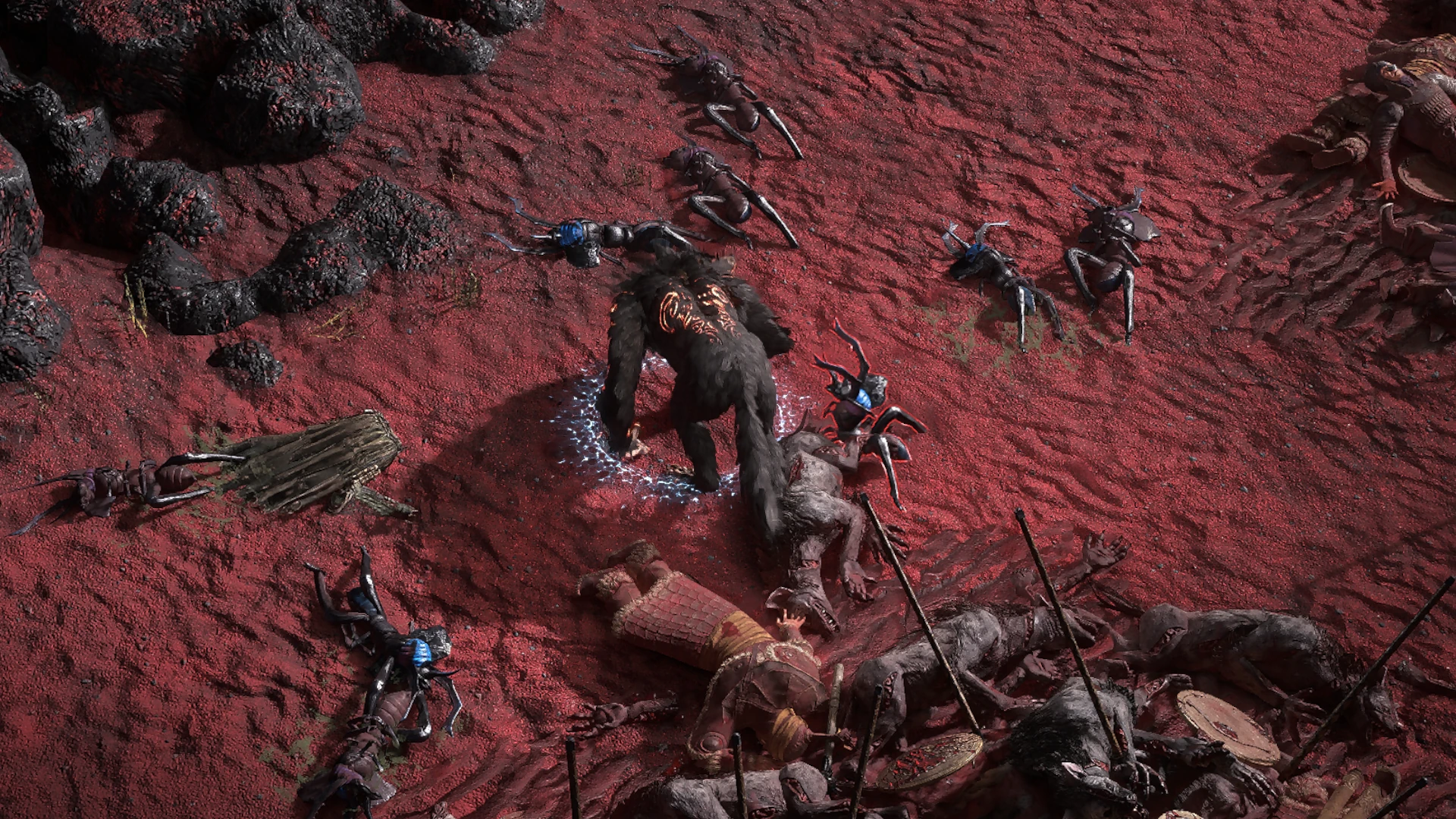 Crag Leaper enemy encountered in Vastiri Outskirts in Path of Exile 2