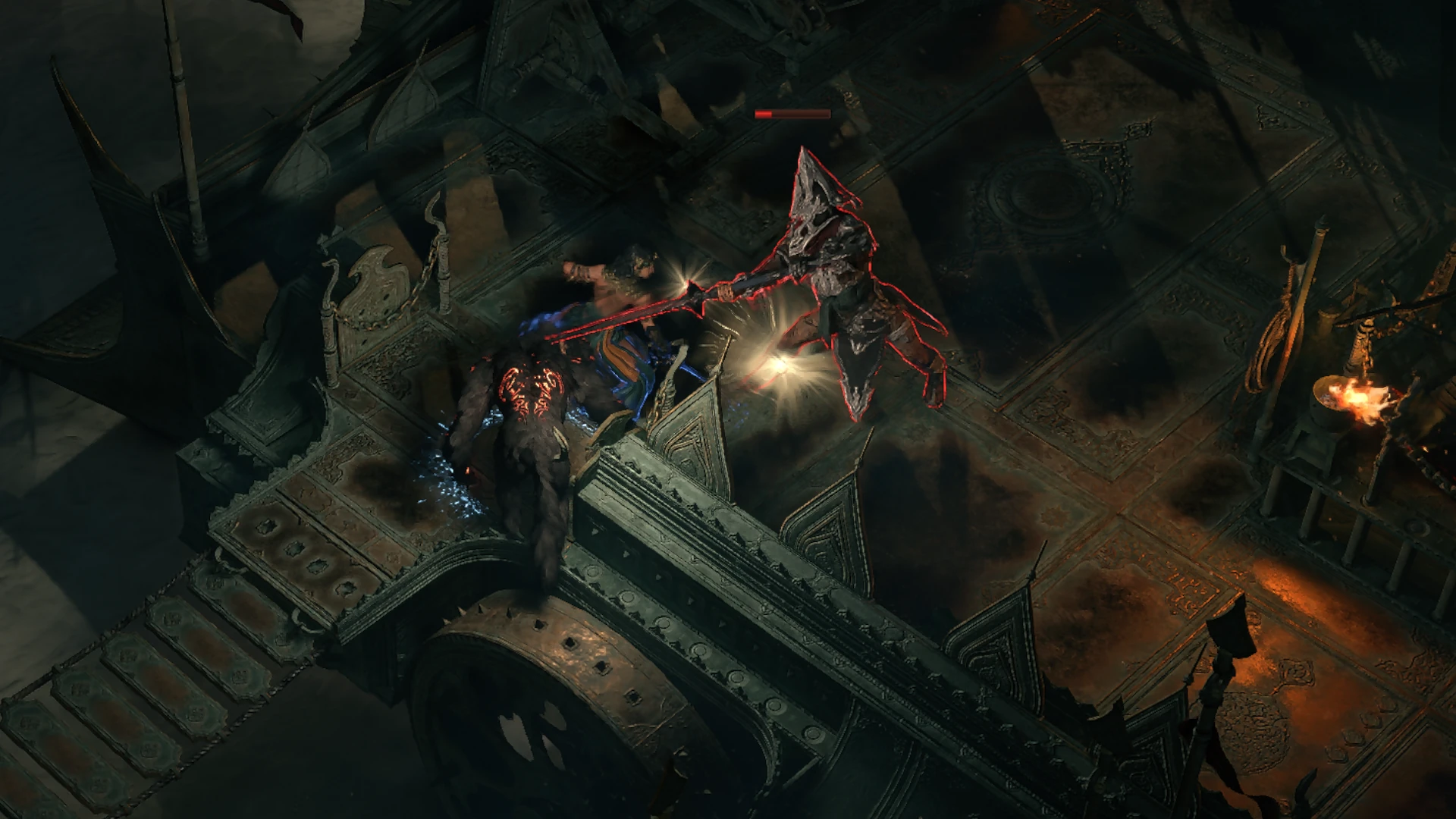 Faridun Butcher enemy encountered in The Dreadnought Vanguard in Path of Exile 2
