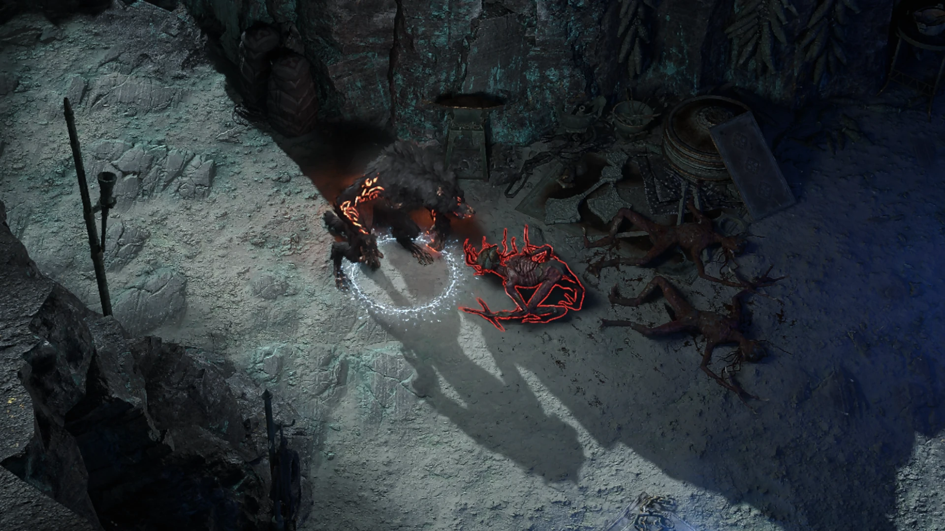 Faridun Crawler enemy encountered in Mawdun Quarry in Path of Exile 2