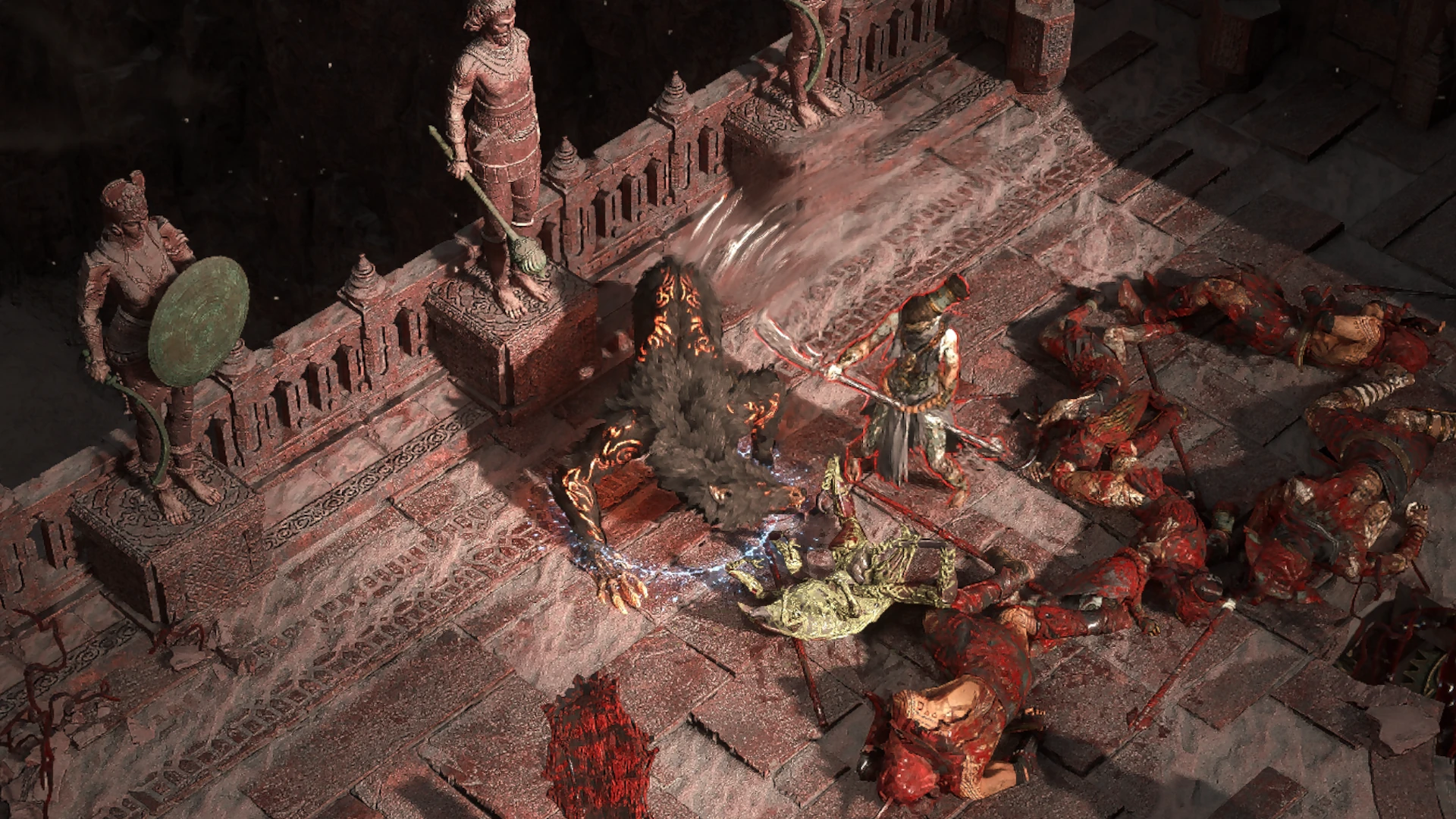 Faridun Fledgling enemy encountered in Halani Gates in Path of Exile 2