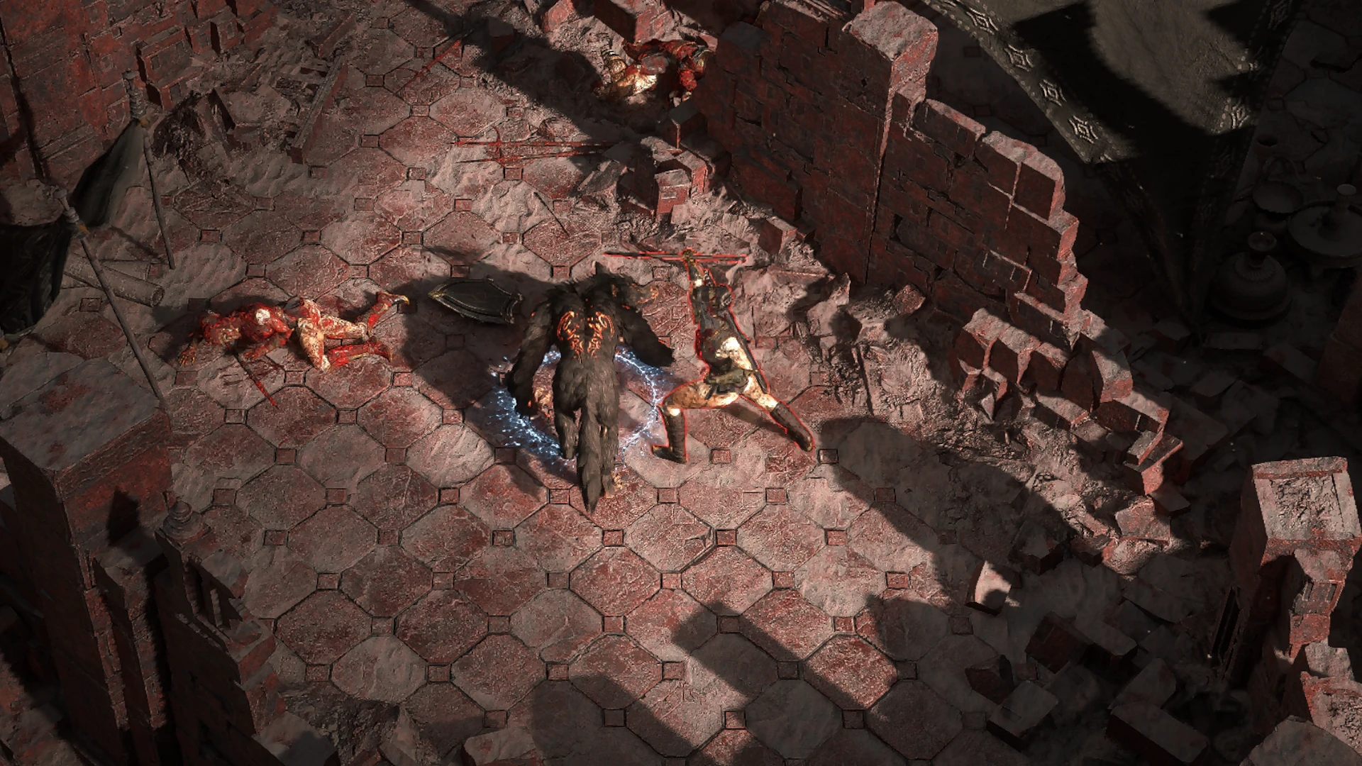 Faridun Javelineer enemy encountered in Halani Gates in Path of Exile 2