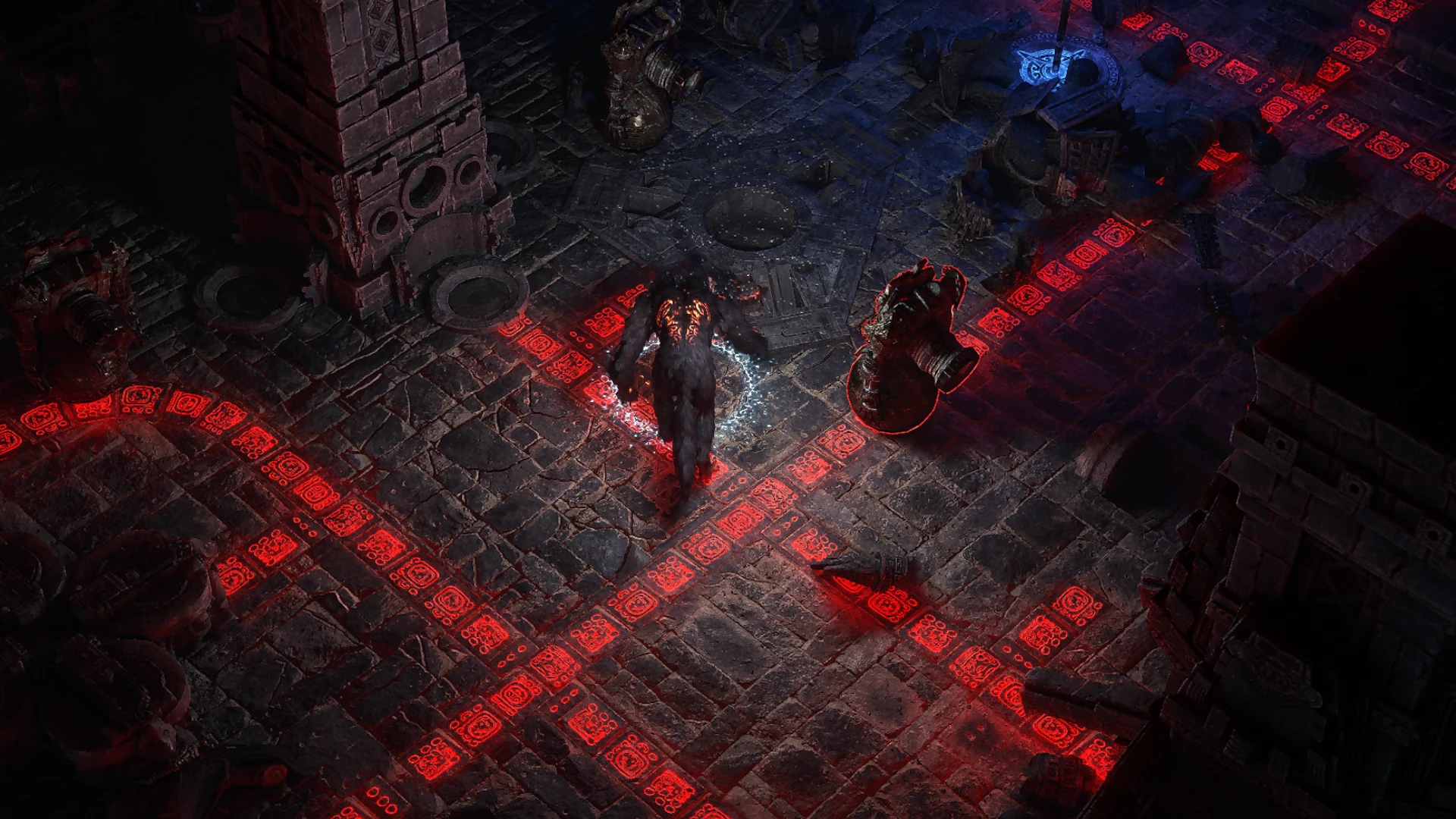 Flame Sentry enemy encountered in Jiquani's Sanctum in Path of Exile 2