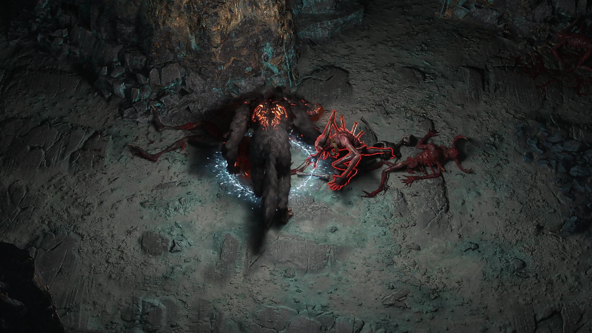 Forgotten Crawler enemy encountered in Mawdun Mine in Path of Exile 2