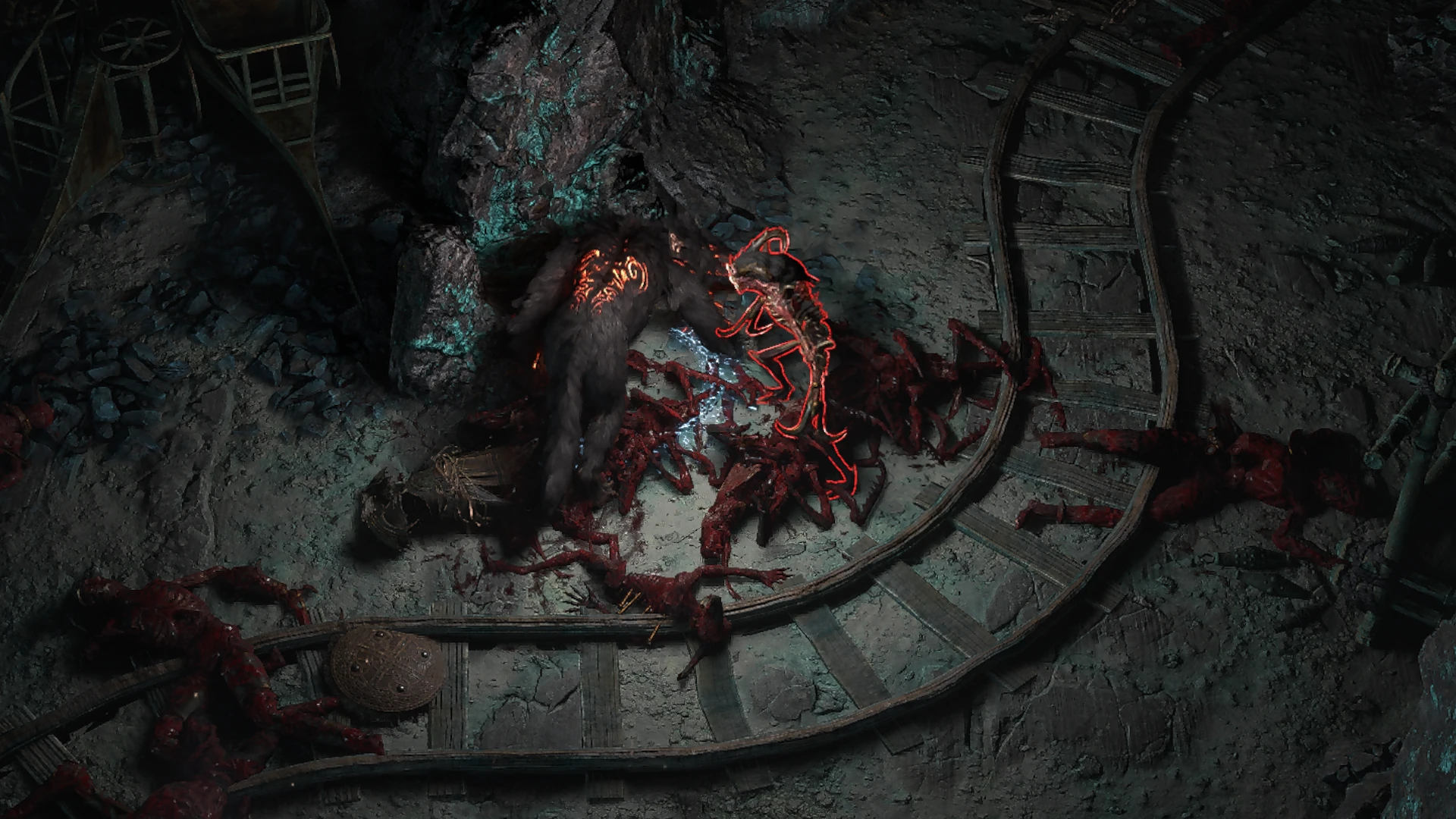 Forgotten Satyr enemy encountered in Mawdun Mine in Path of Exile 2