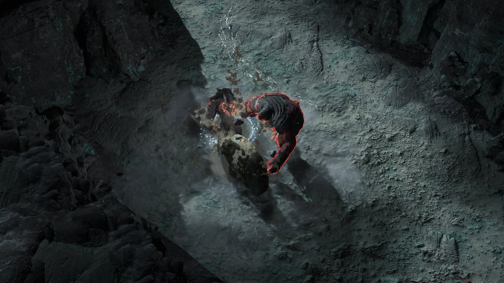 Forsaken Hulk enemy encountered in Mawdun Quarry in Path of Exile 2