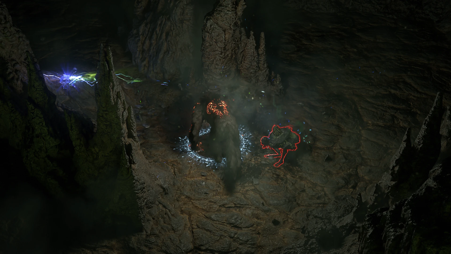 Fungoid of the Pit enemy encountered in Lightless Passage in Path of Exile 2