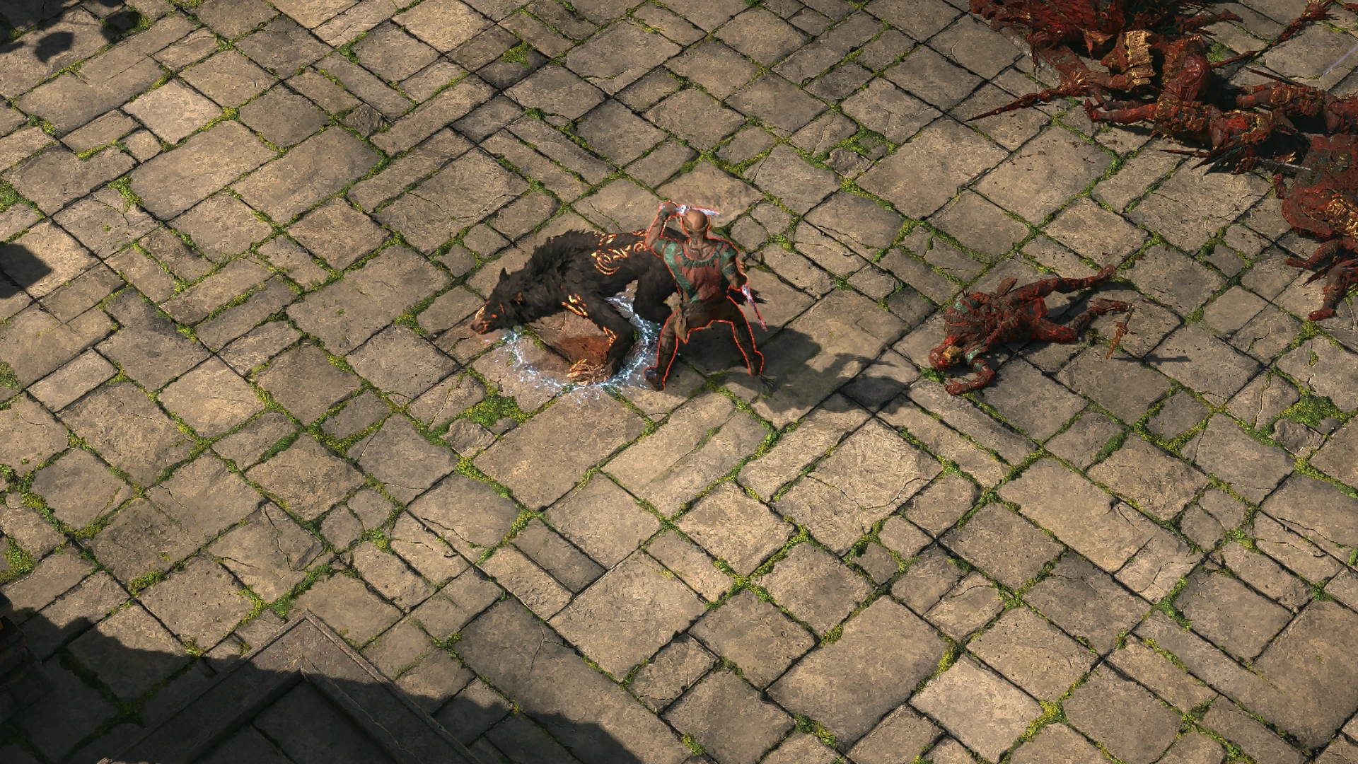 Gelid Zealot Daggers enemy encountered in Utzaal in Path of Exile 2