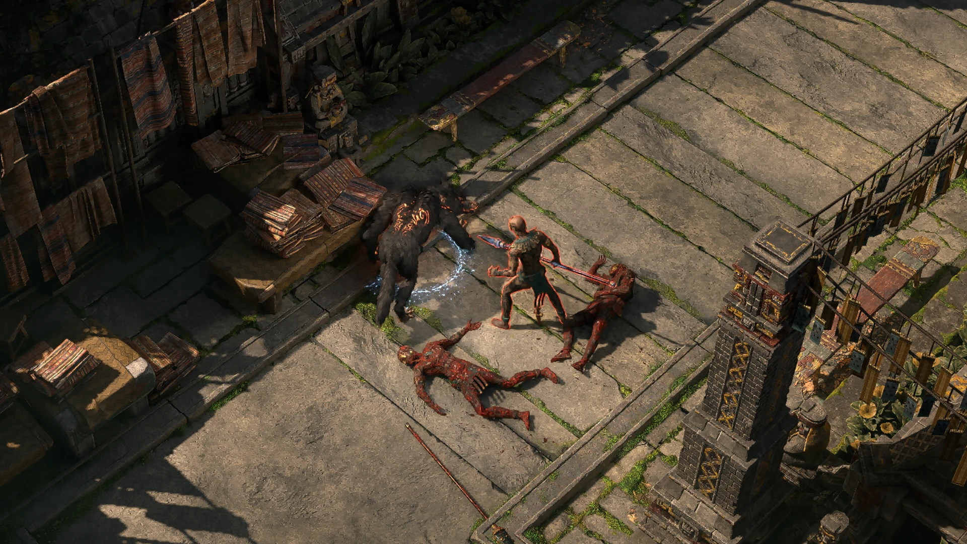 Gelid Zealot Eye of Winter enemy encountered in Utzaal in Path of Exile 2