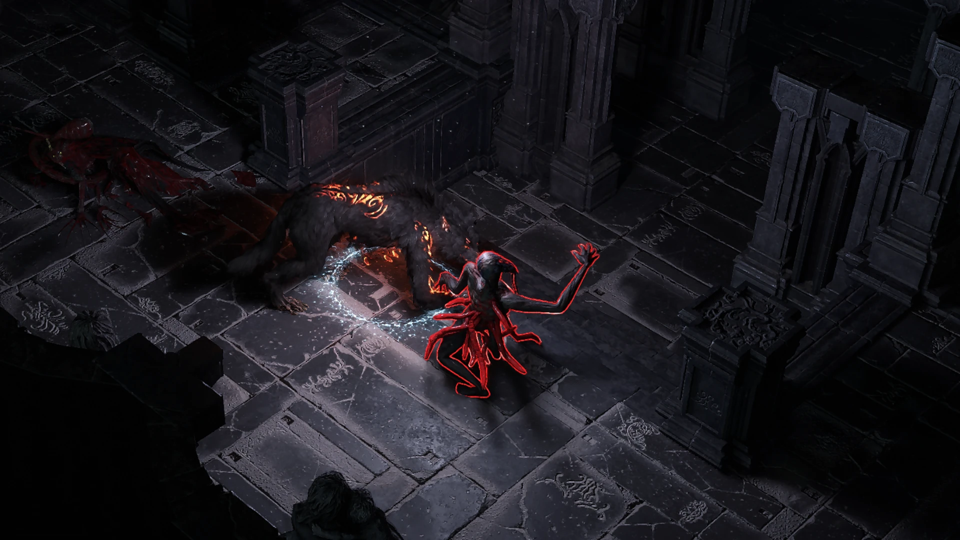 Ghoul Commander enemy encountered in Mausoleum of the Praetor in Path of Exile 2