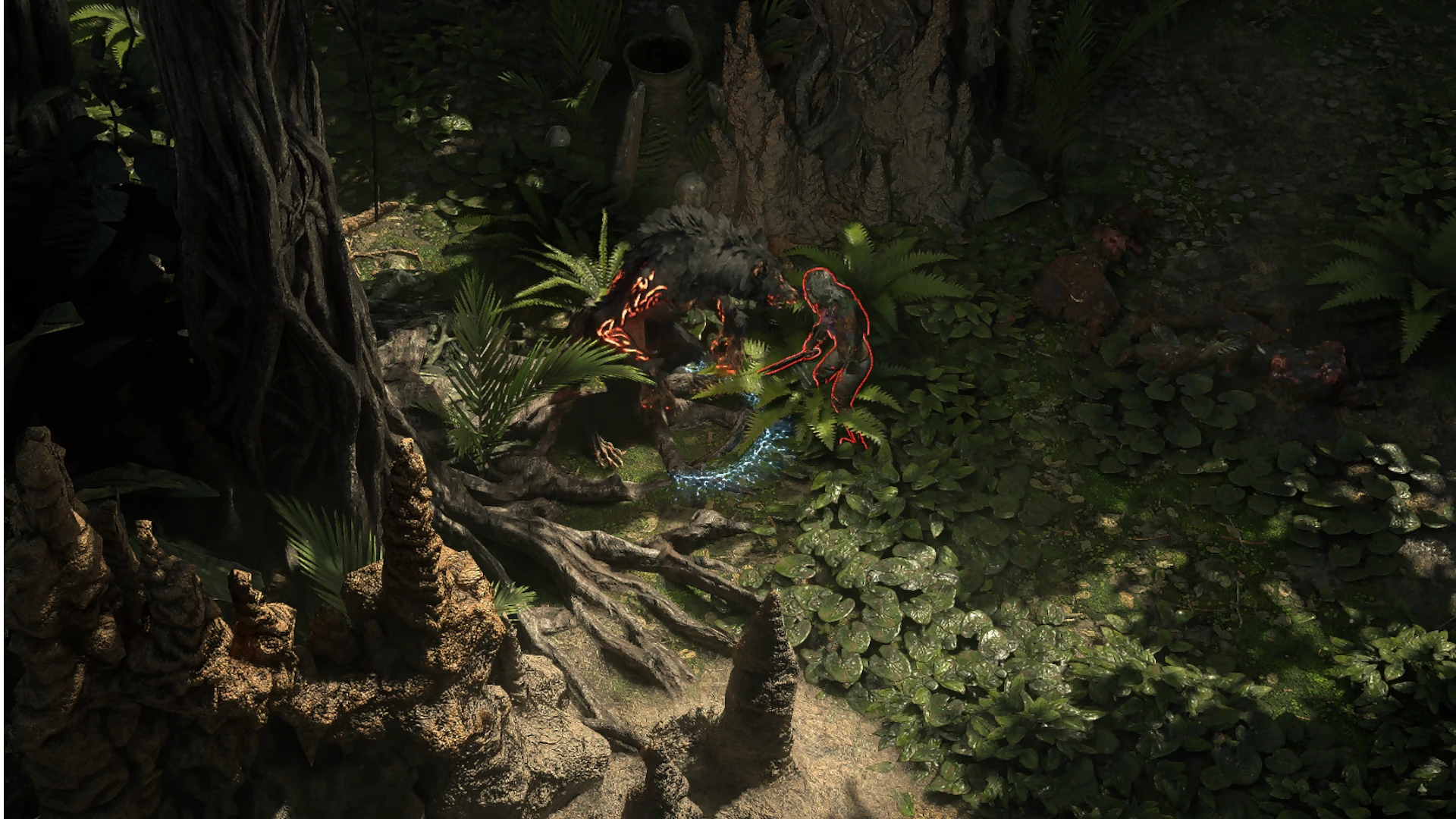 Ill-Fated Explorer enemy encountered in Chimeral Wetlands in Path of Exile 2