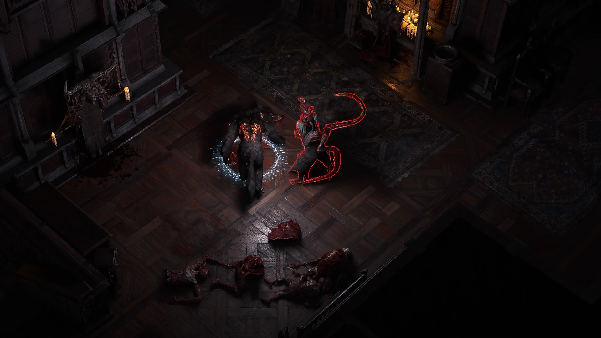 Iron Sharpshooter enemy encountered in Ogham Manor in Path of Exile 2