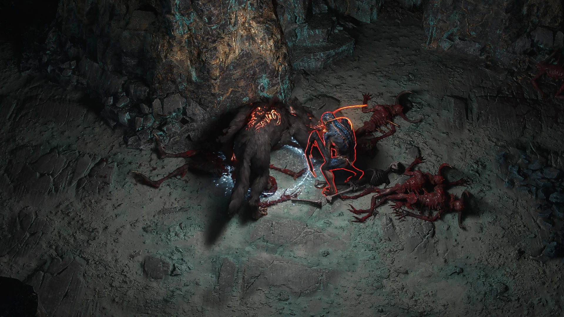 Mantis Rat enemy encountered in Mawdun Mine in Path of Exile 2