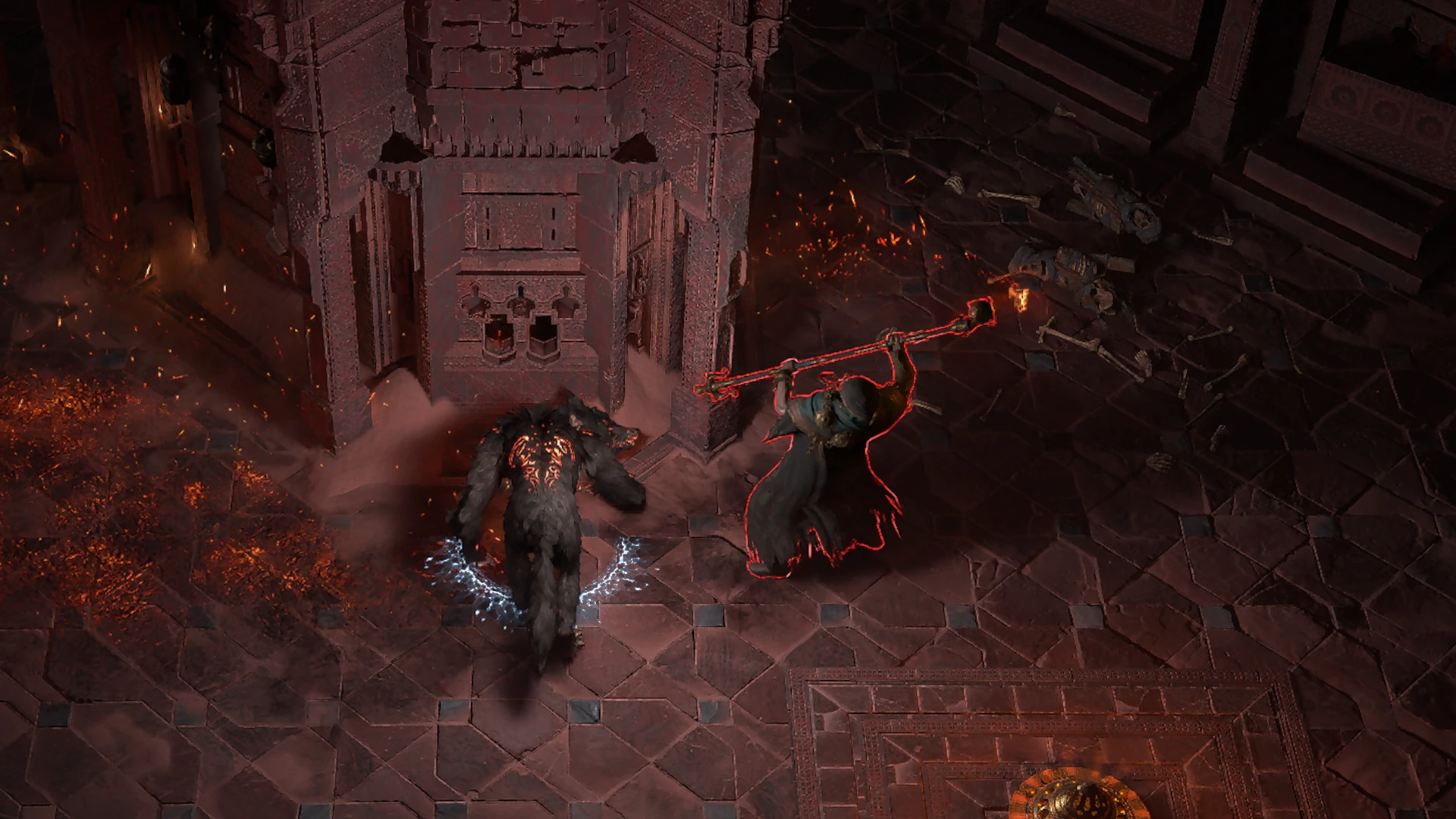 Mar Acolyte enemy encountered in Buried Shrines in Path of Exile 2