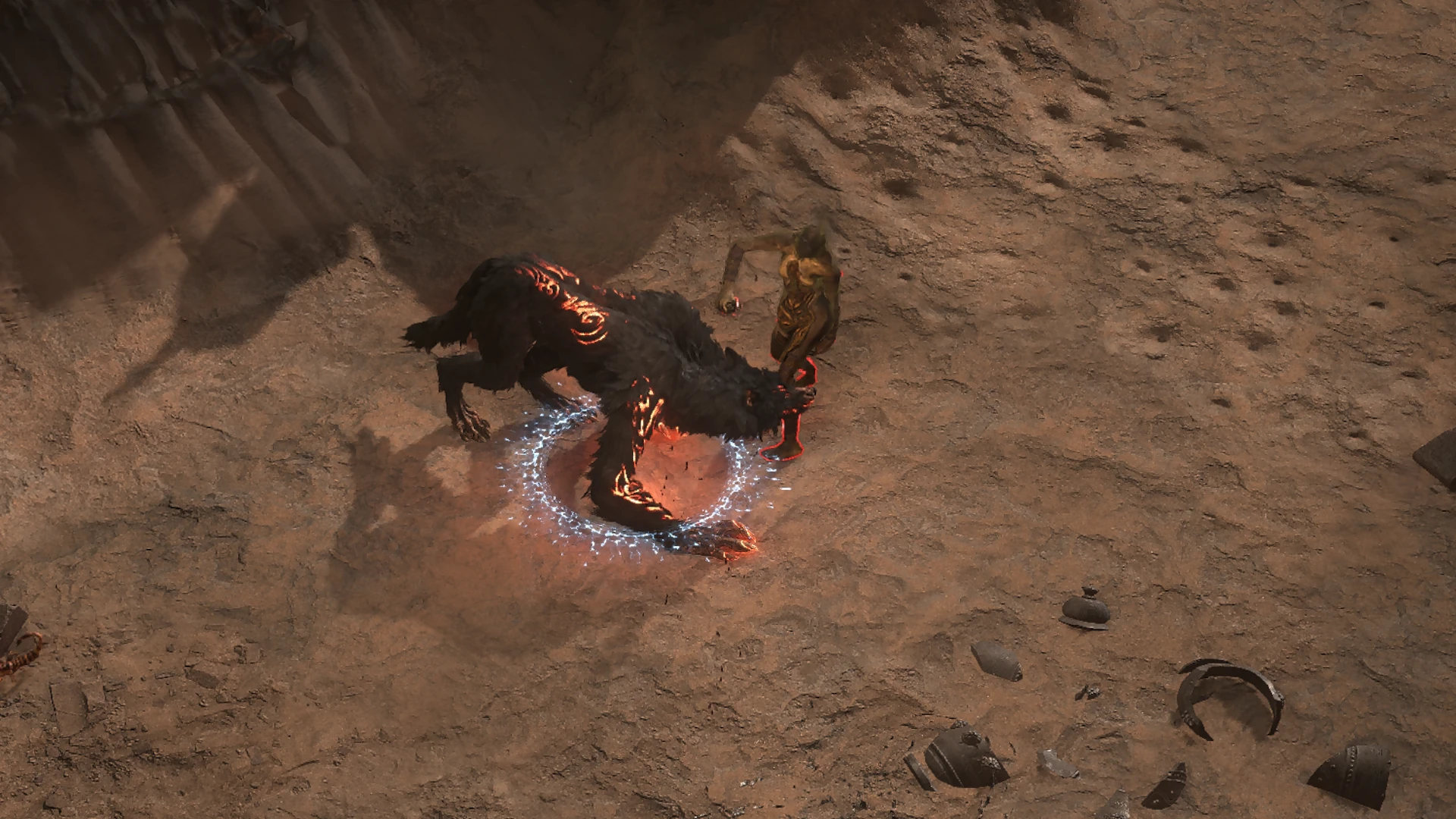 Maraketh Undead enemy encountered in Deshar in Path of Exile 2