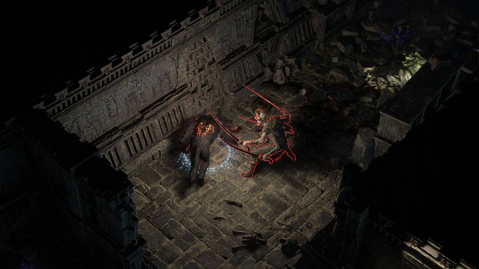 Pale-stiched Stalker enemy encountered in Jiquani's Machinarium in Path of Exile 2
