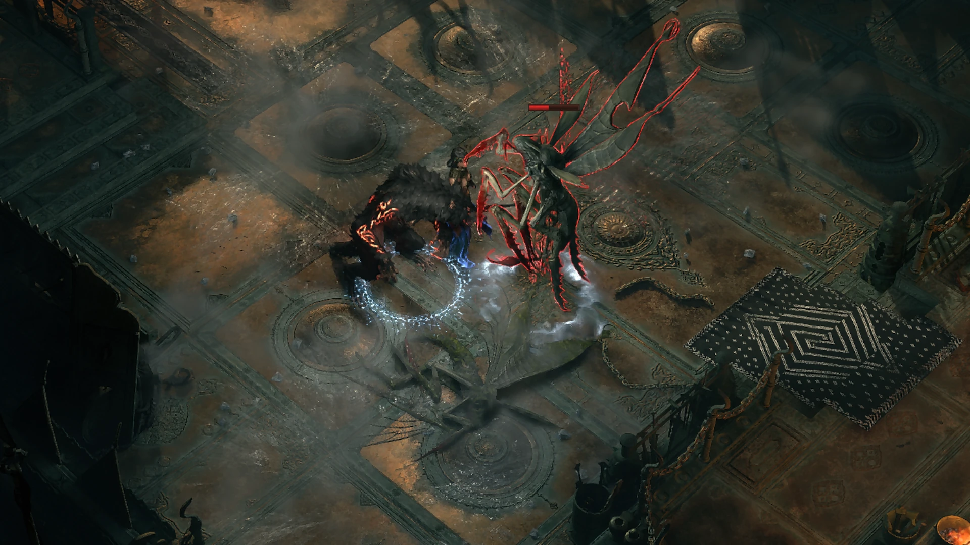 Plague Harvester enemy encountered in The Dreadnought in Path of Exile 2