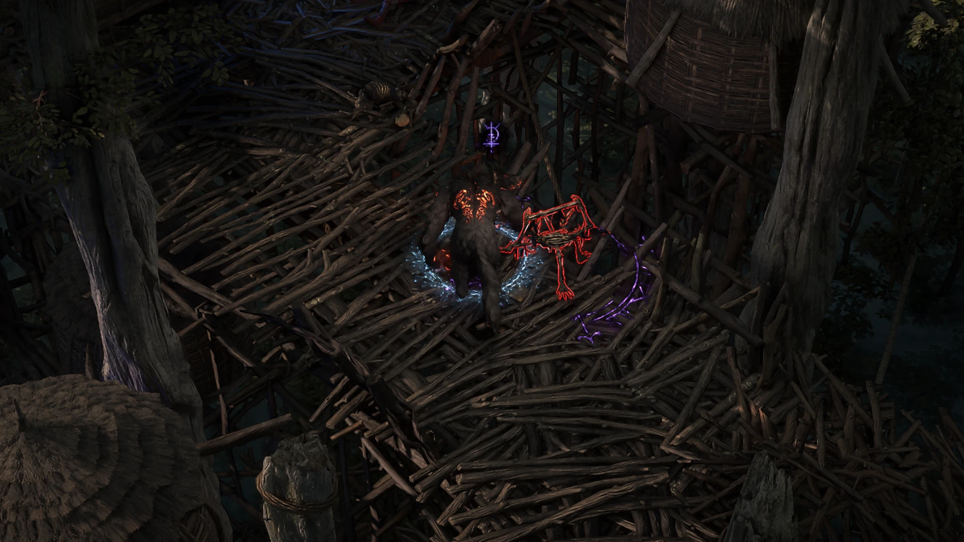 Ribrattle enemy encountered in Freythorn in Path of Exile 2