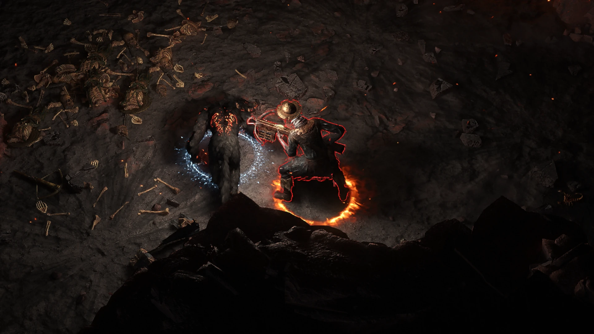 Risen Arbalest enemy encountered in Traitor's Passage in Path of Exile 2