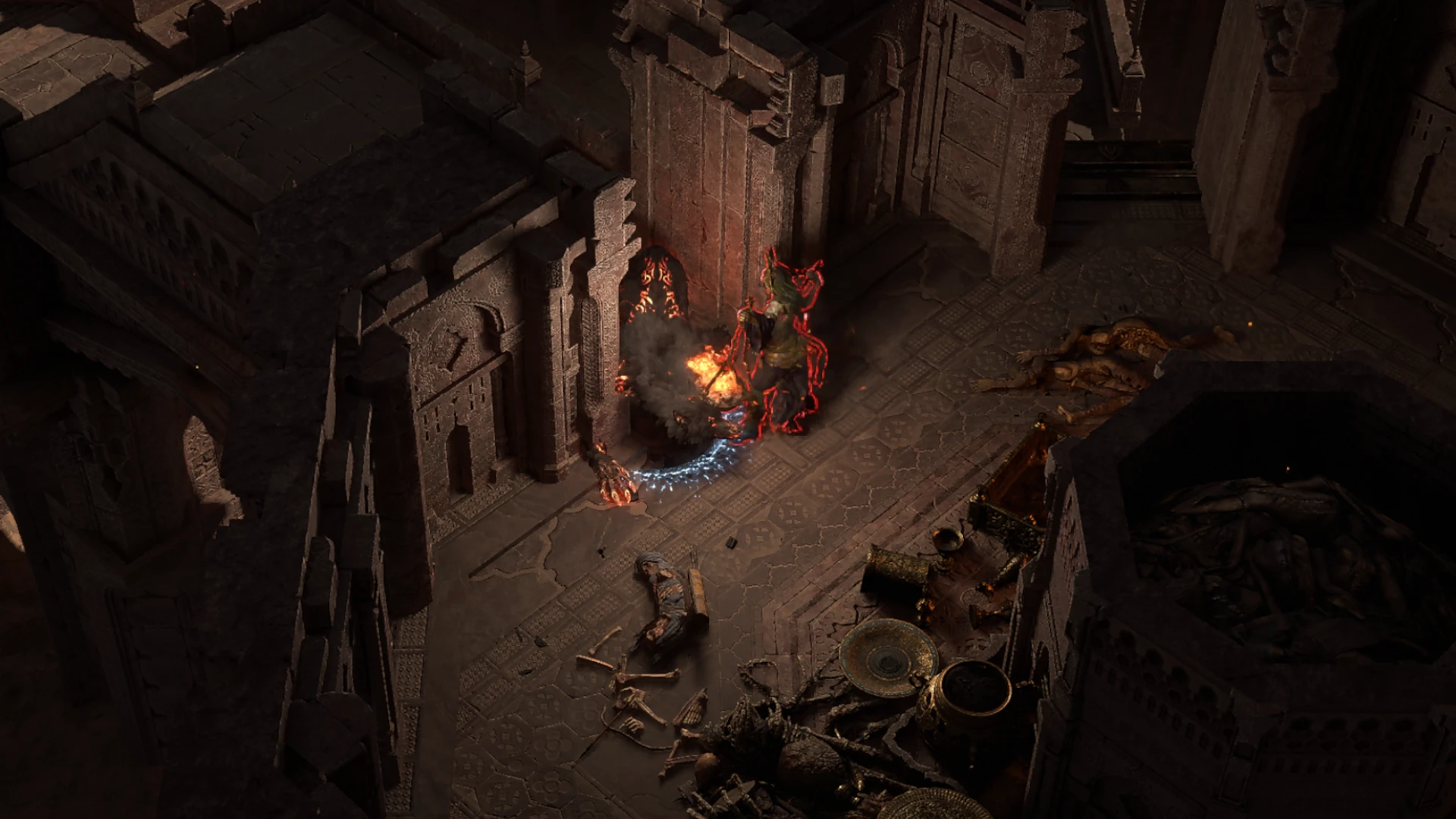 Risen Tale-woman enemy encountered in Path of Mourning in Path of Exile 2