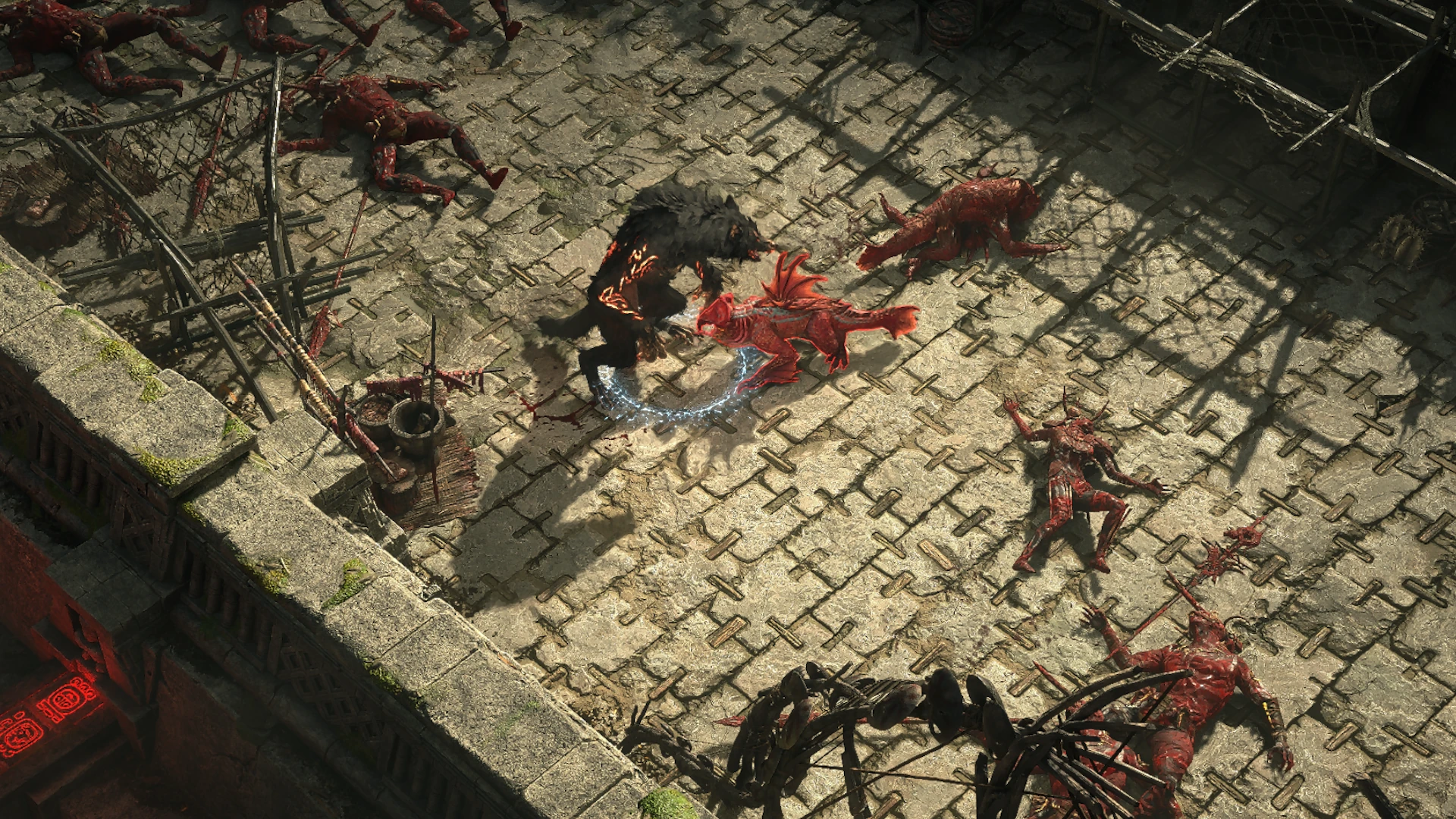 River Drake enemy encountered in Matlan Waterways in Path of Exile 2