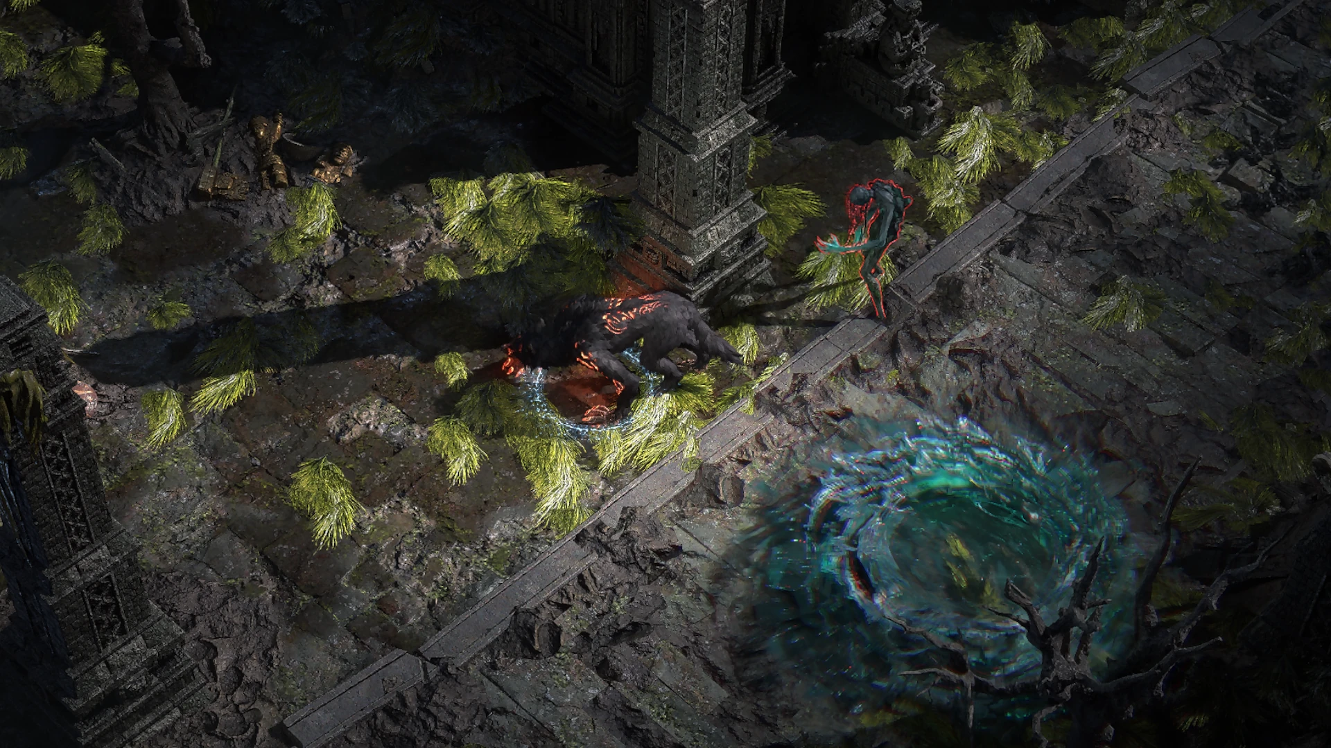River Hag enemy encountered in The Drowned City in Path of Exile 2