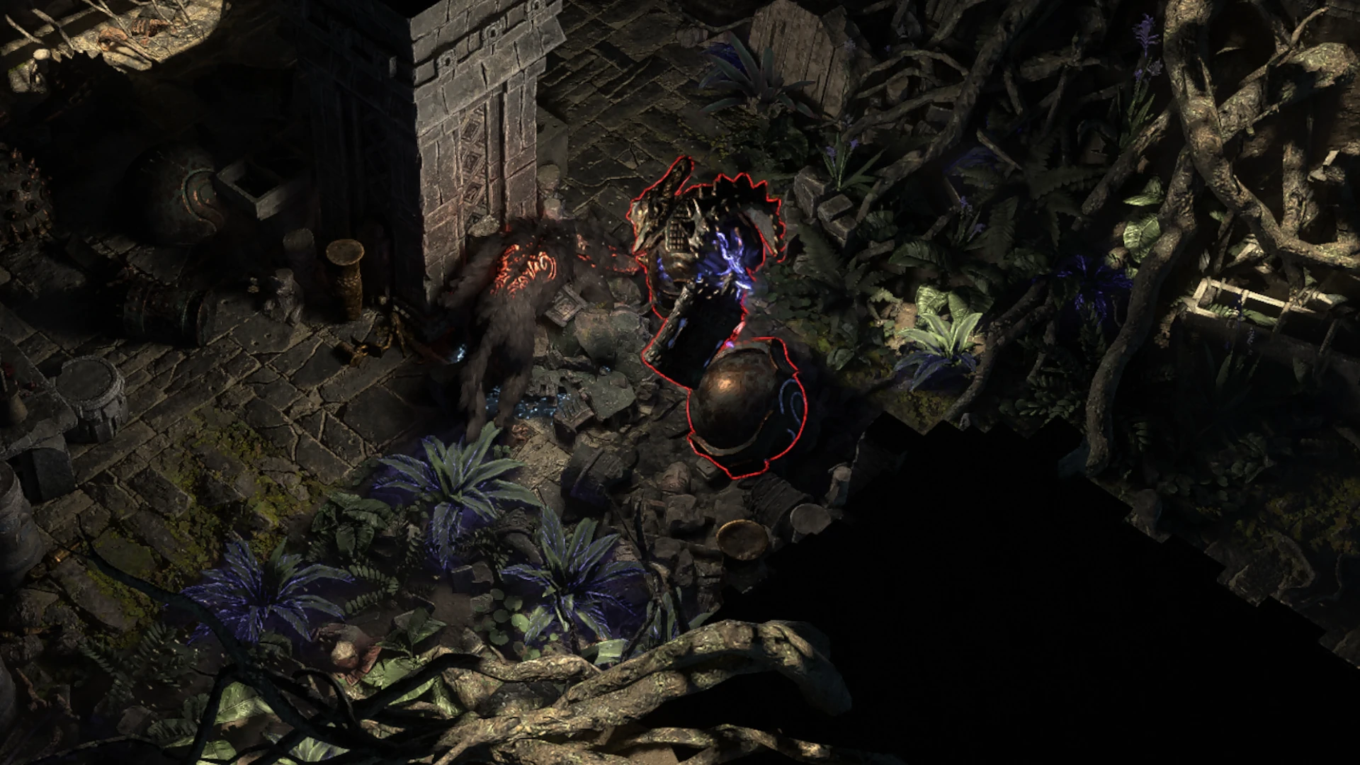 Rusted Dyna Golem enemy encountered in Jiquani's Machinarium in Path of Exile 2