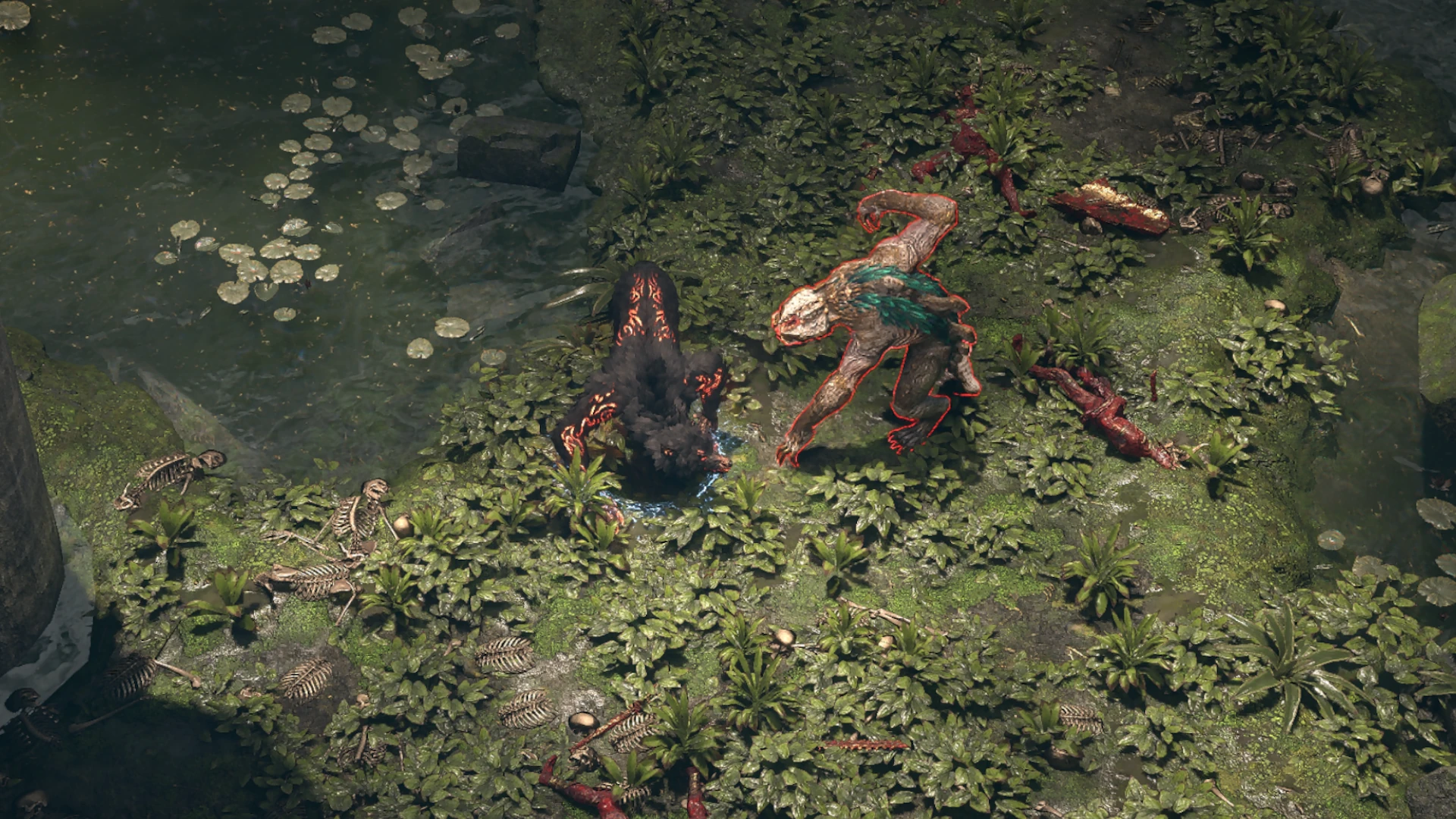 Scute Lizard enemy encountered in Trial of Chaos in Path of Exile 2