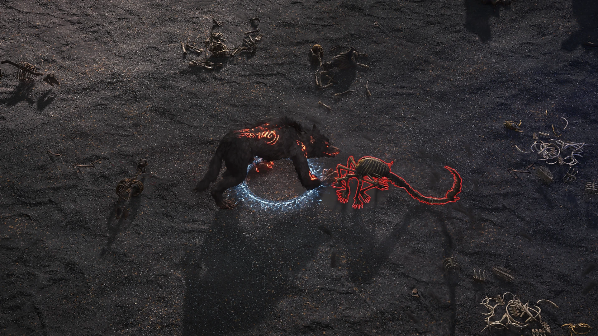 Spinesnatcher Badlands enemy encountered in Mastodon Badlands in Path of Exile 2